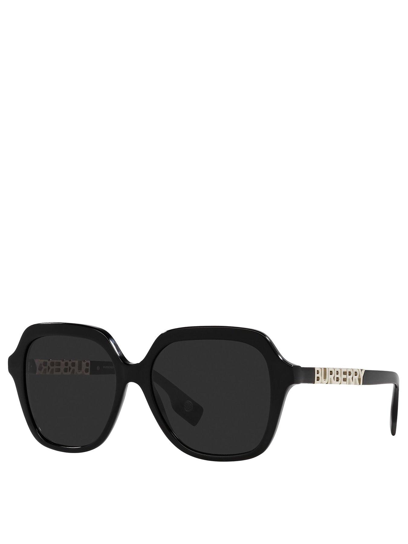Burberry Joni Square Sunglasses - Black