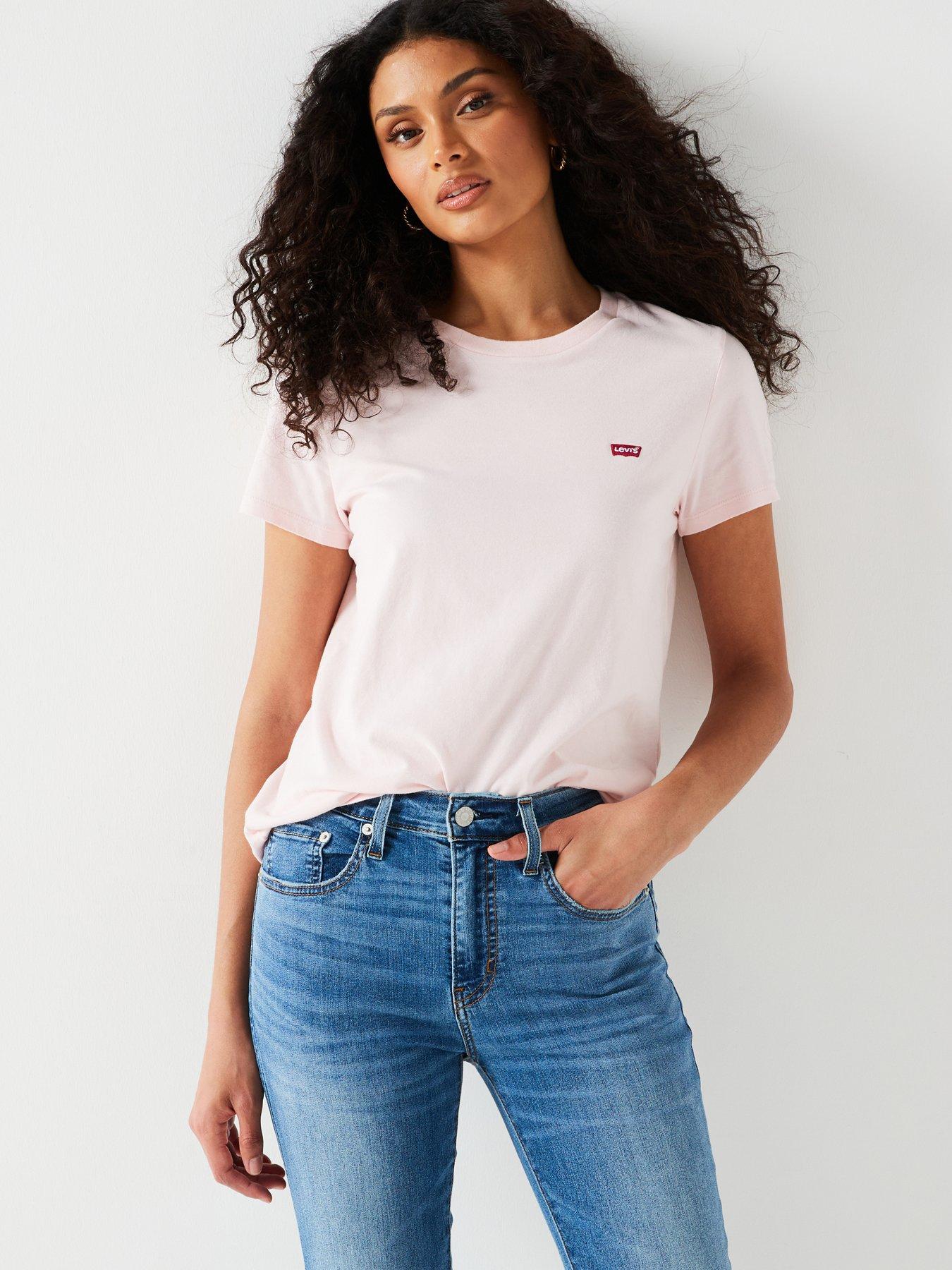 levis-perfect-t-shirt-potpourri-pink