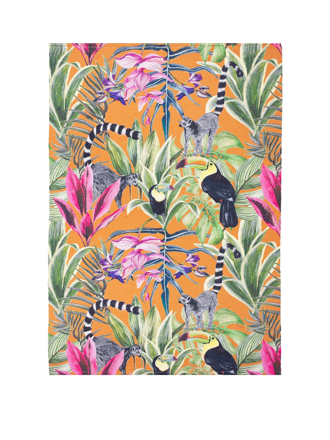  image of wylder-kali-animals-indooroutdoor-washable-rug-multi