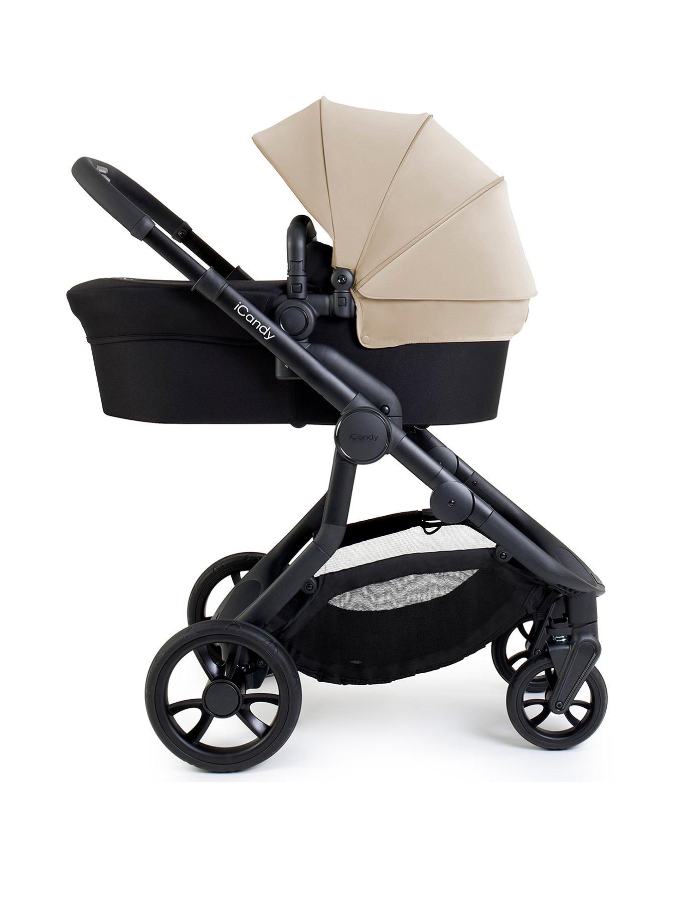  image of icandy-orange-4-pushchair-bundle-latteblack