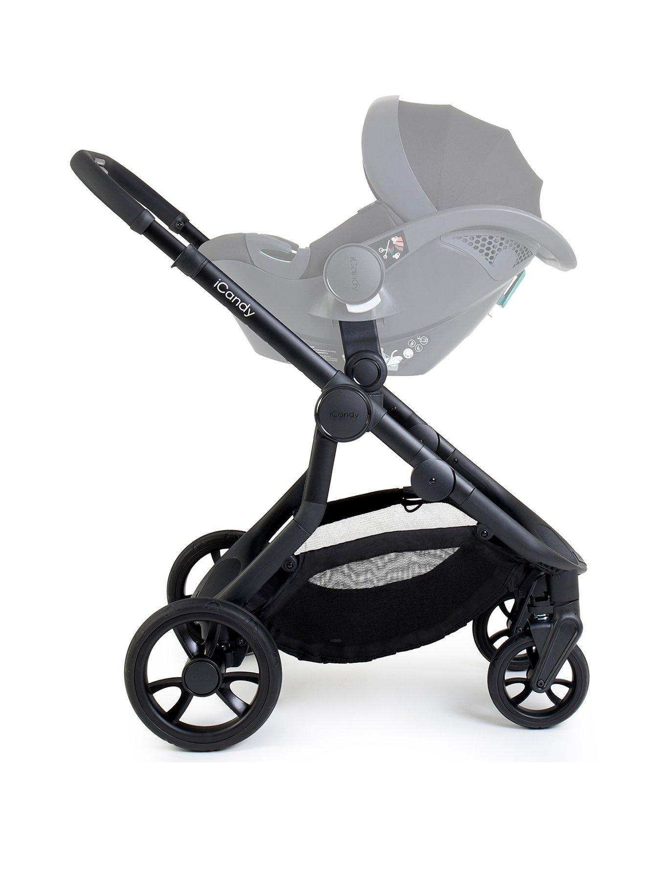  image of icandy-orange-4-pushchair-bundle-latteblack