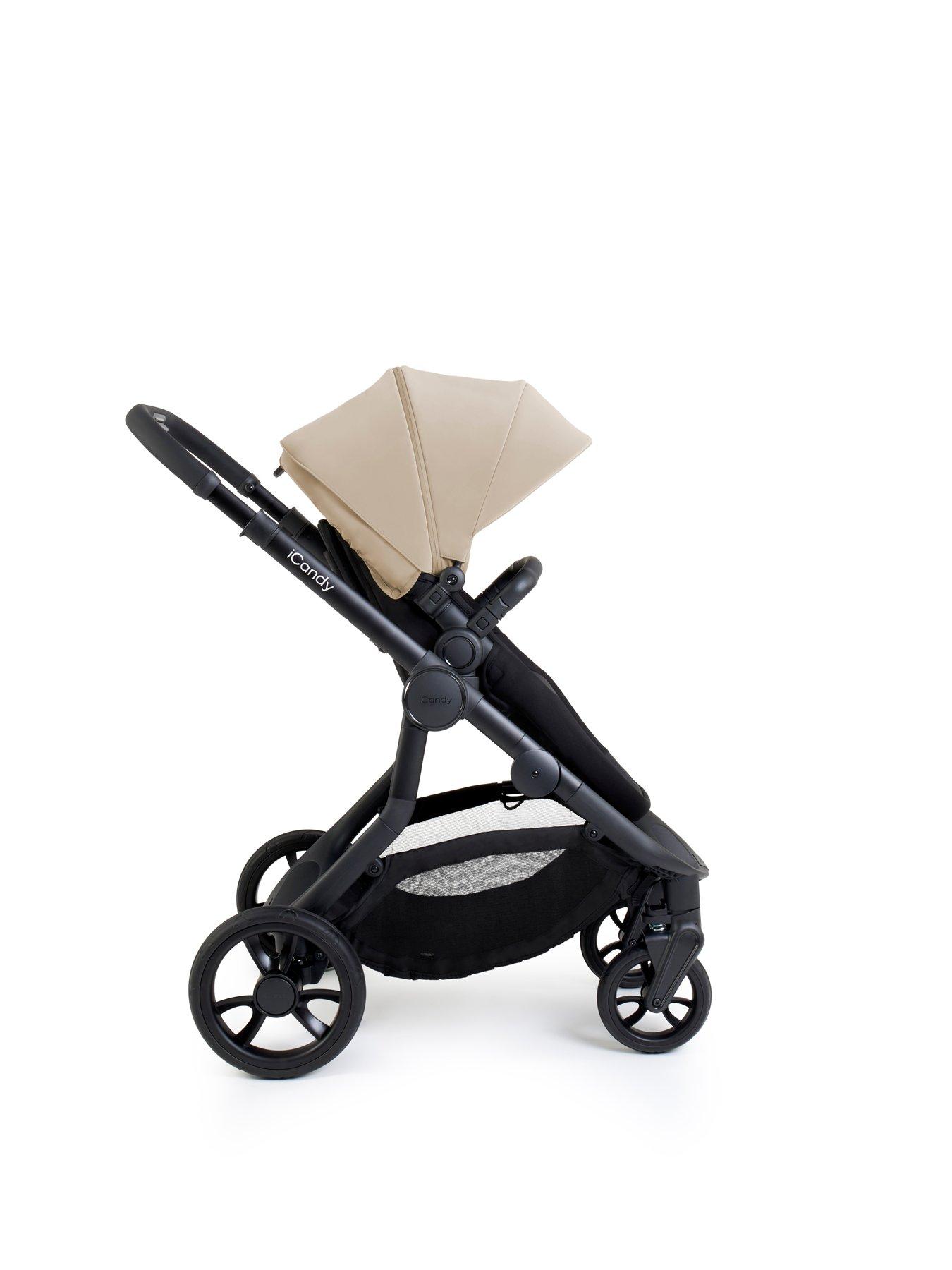  image of icandy-orange-4-pushchair-bundle-latteblack