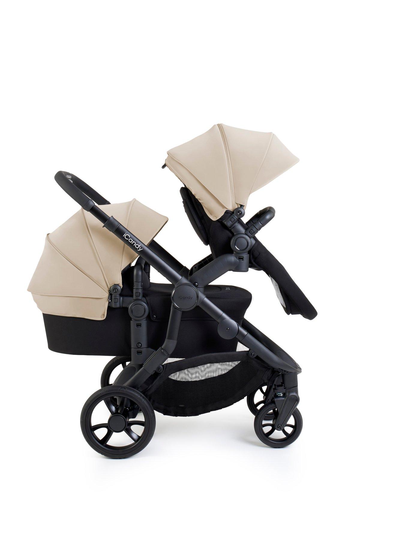  image of icandy-orange-4-pushchair-bundle-latteblack