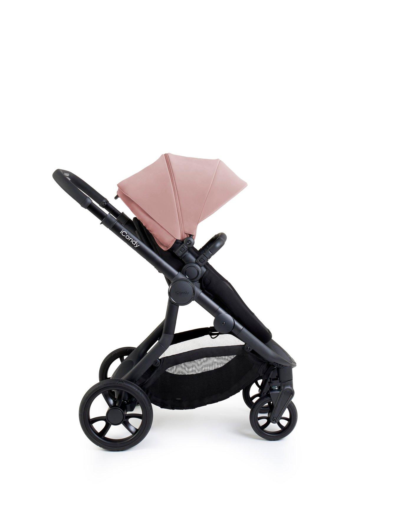 Image 4 of 7 of iCandy Orange 4 Pushchair Bundle - Rose/Black