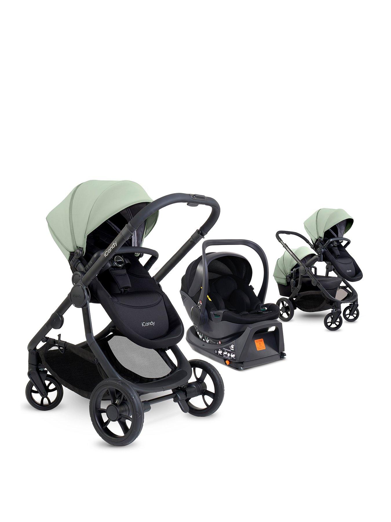 undefined Orange 4 Travel System - Pistachio/Black