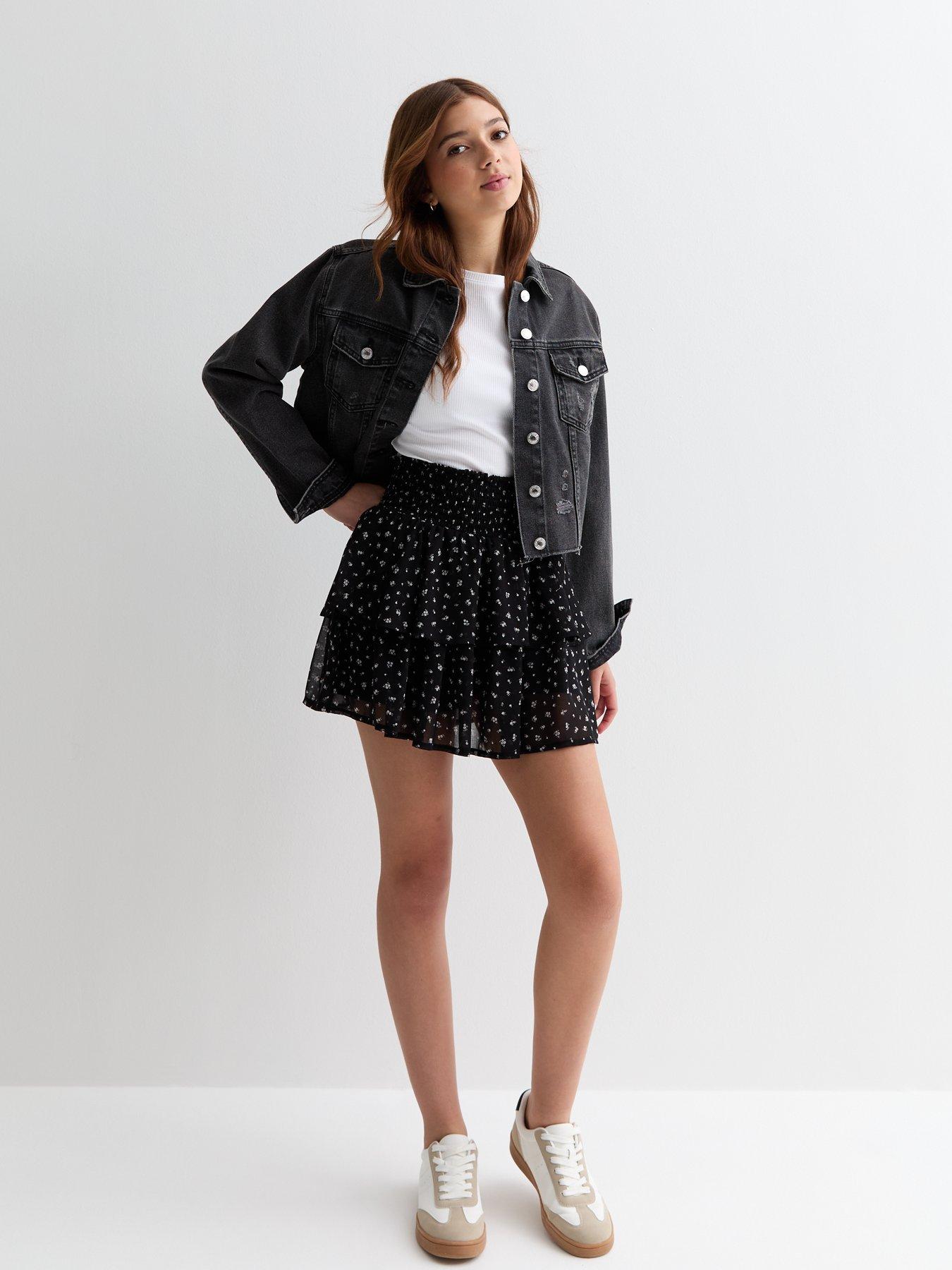 New look black skirt 915 best sale