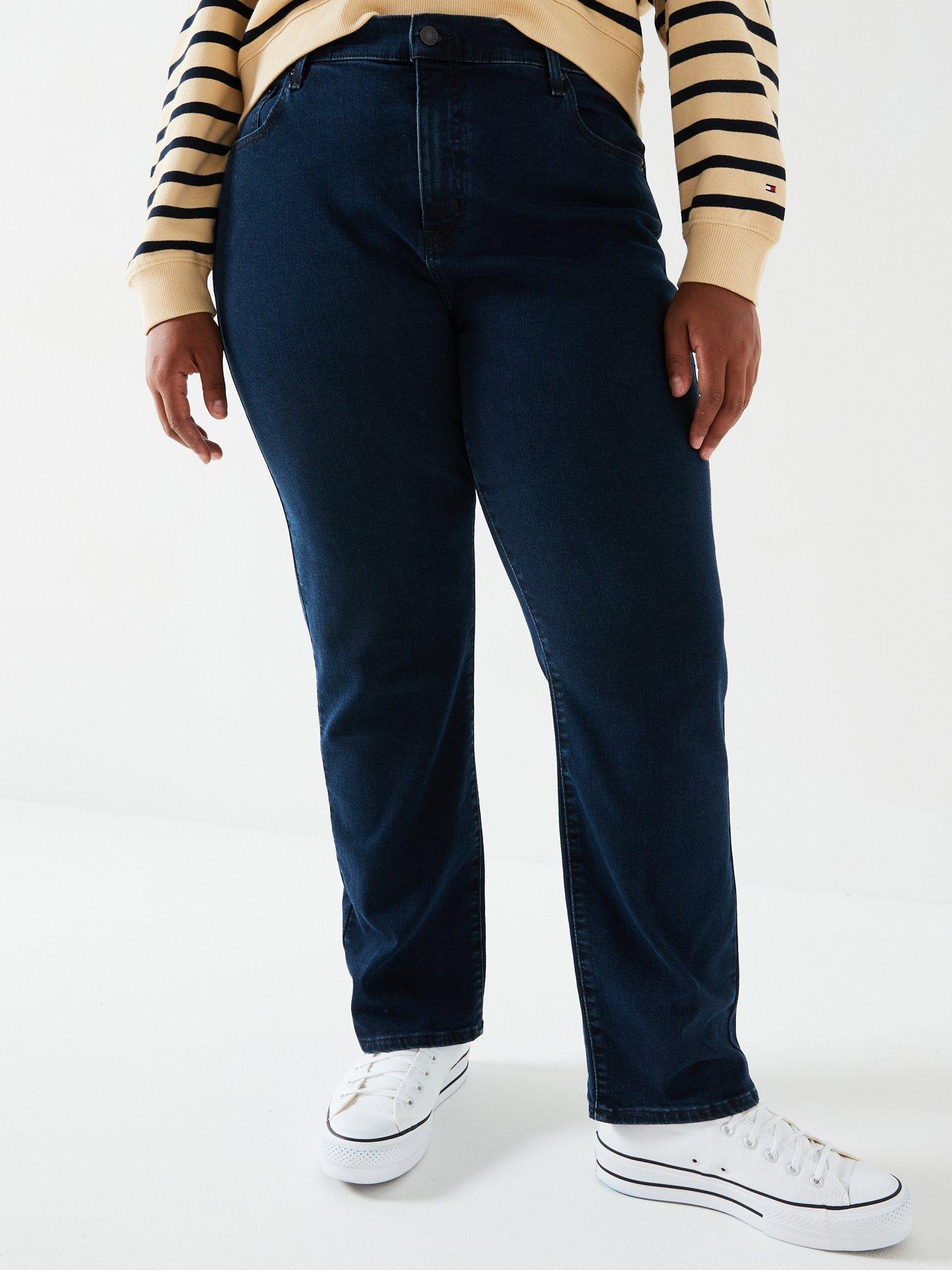 undefined 724™ Plus High Rise Straight Leg Jean - Lots of Love No DP - Blue