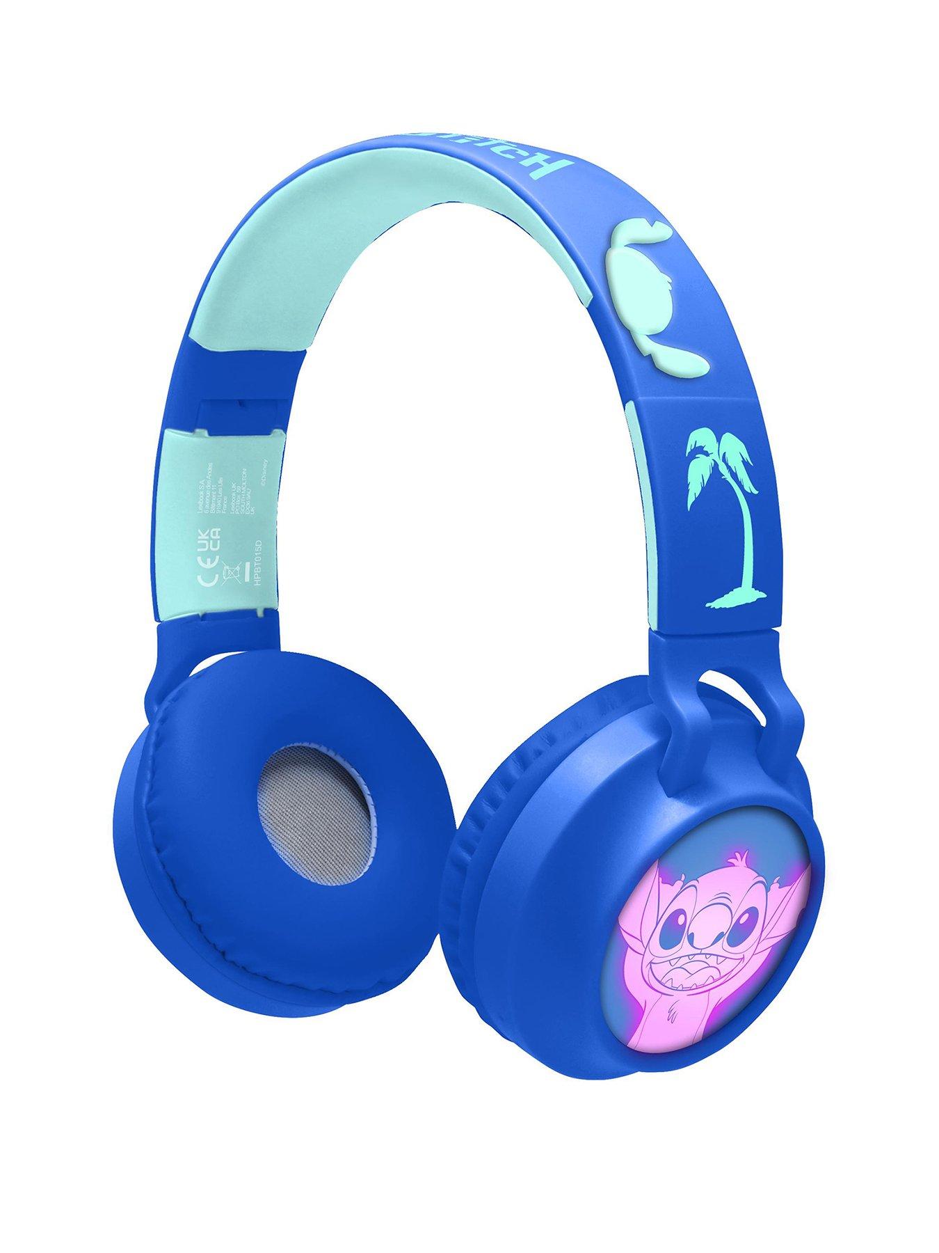 Disney Stitch 3D Rechargeable Headphones With Lights