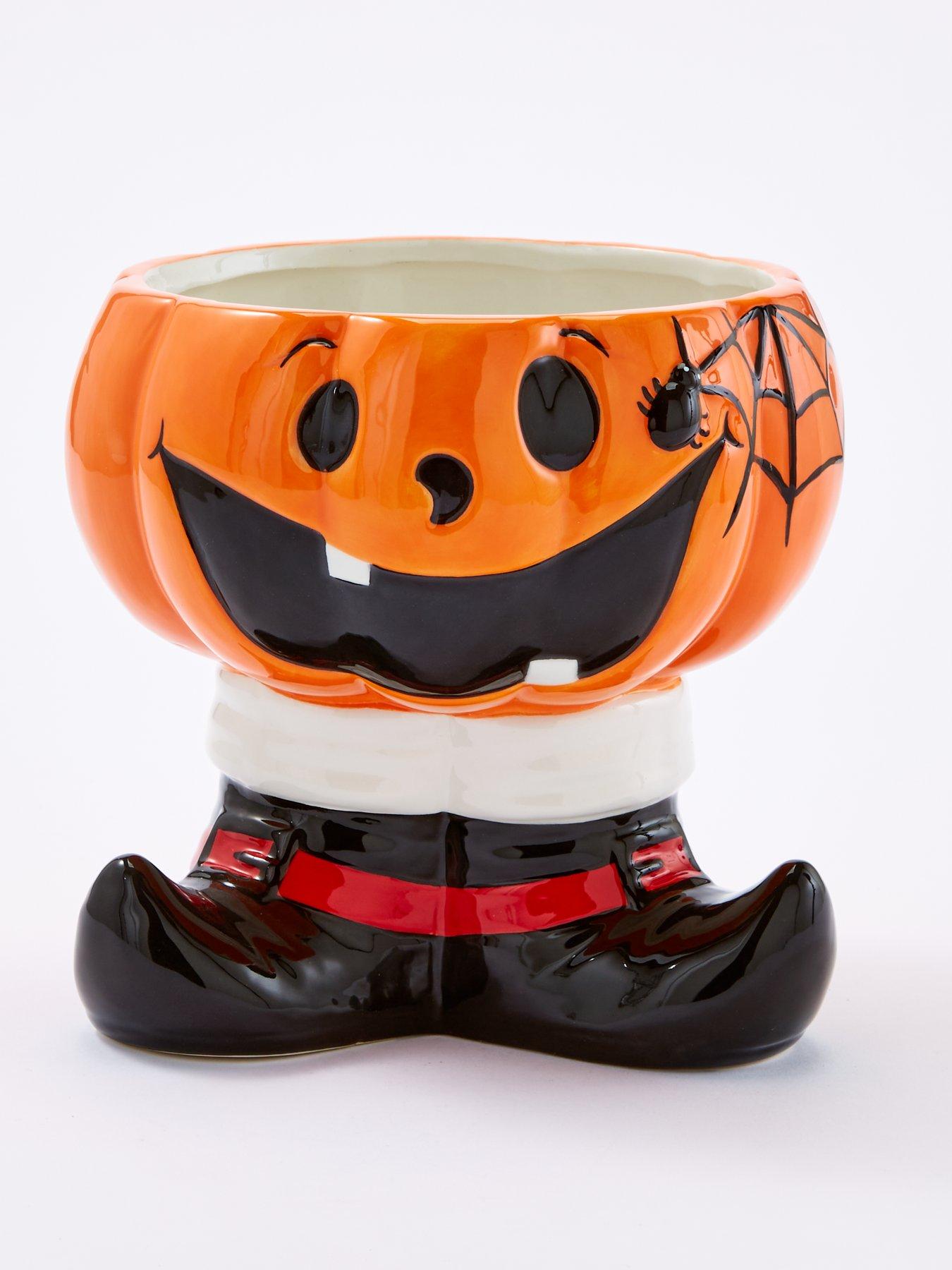 Image 2 of 6 of The Very Collection Pumpkin Treat Holder Halloween Decoration