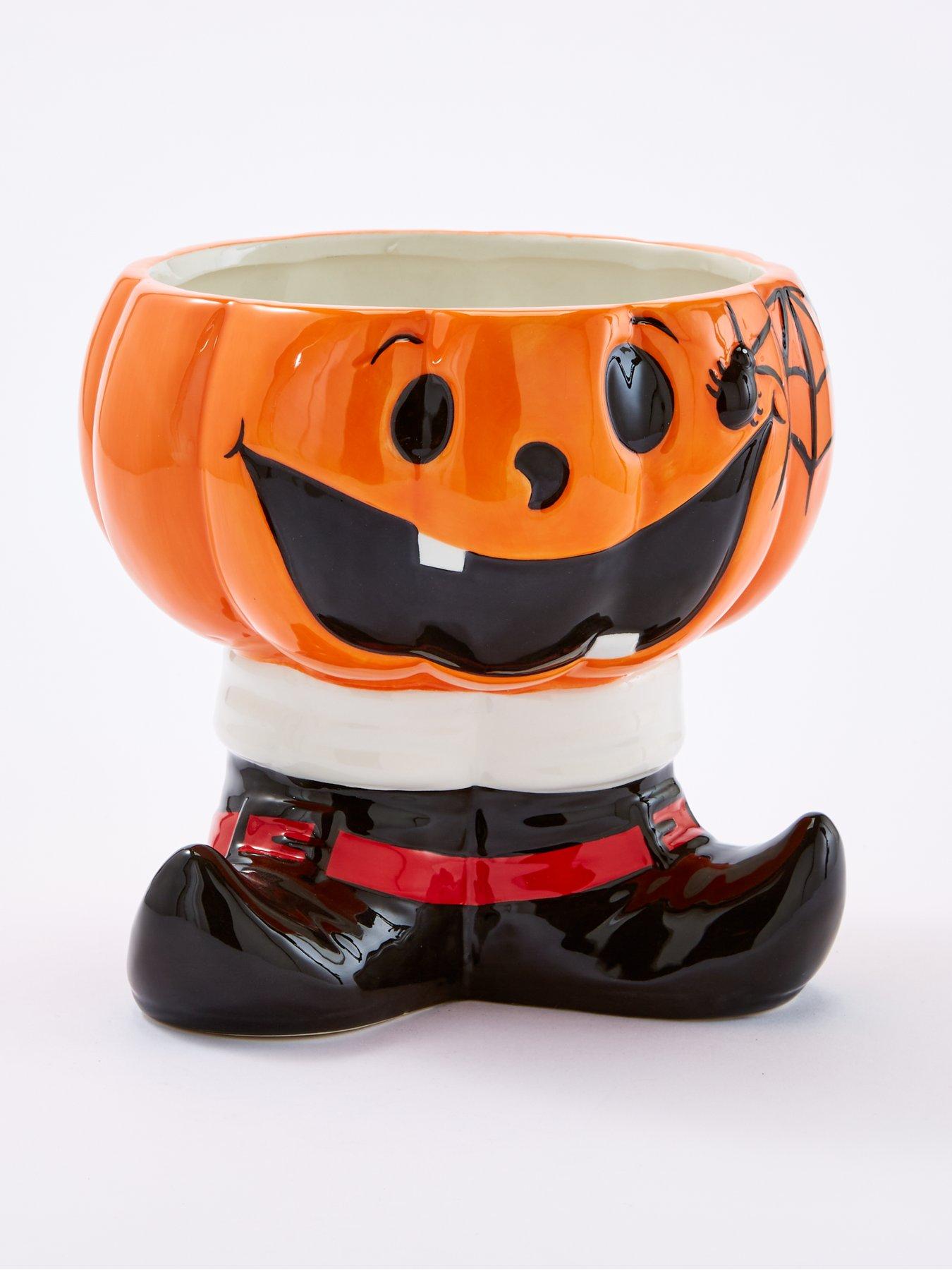 Image 3 of 6 of The Very Collection Pumpkin Treat Holder Halloween Decoration