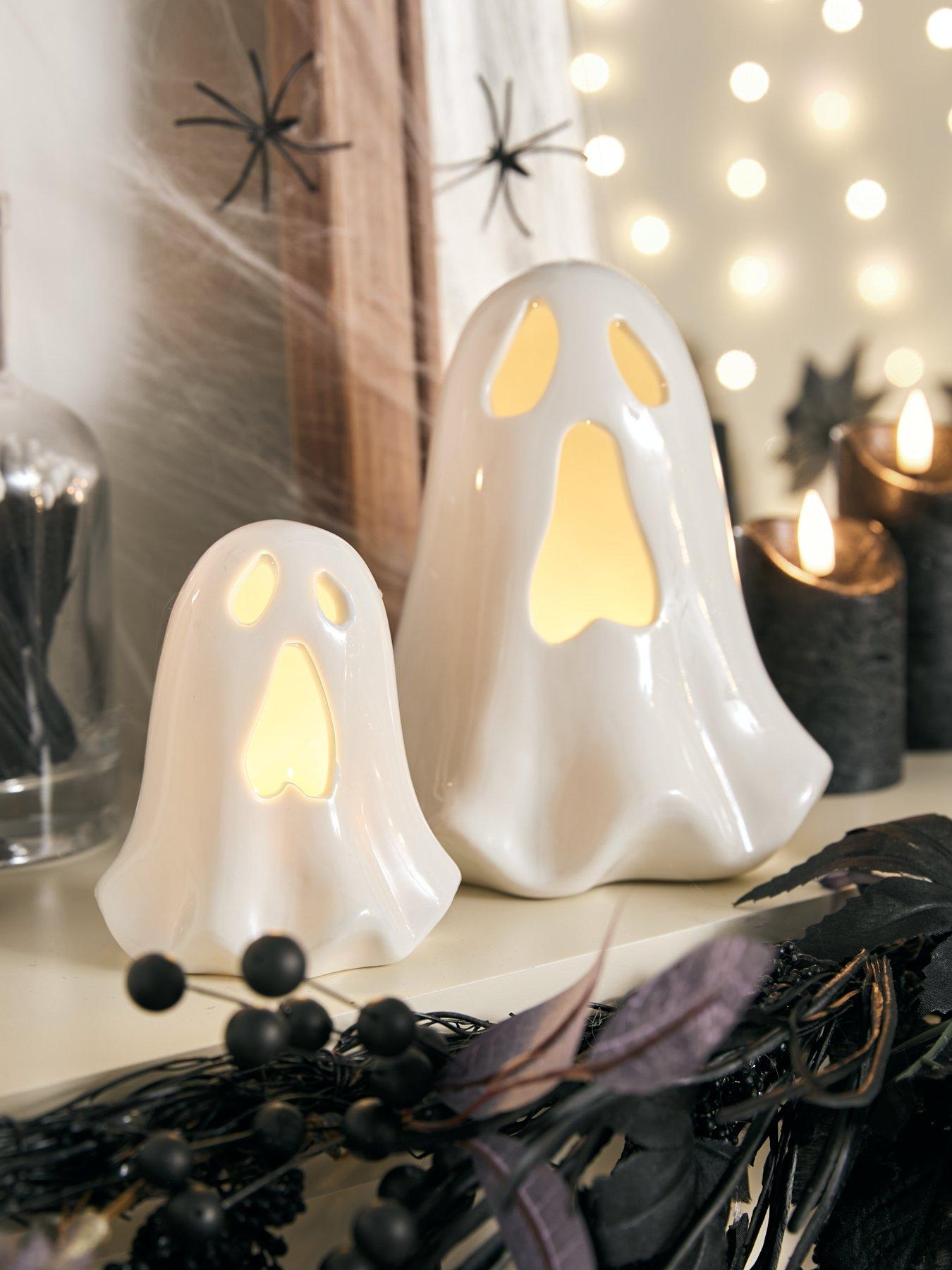 undefined Set of 2 Halloween Ghost Lights