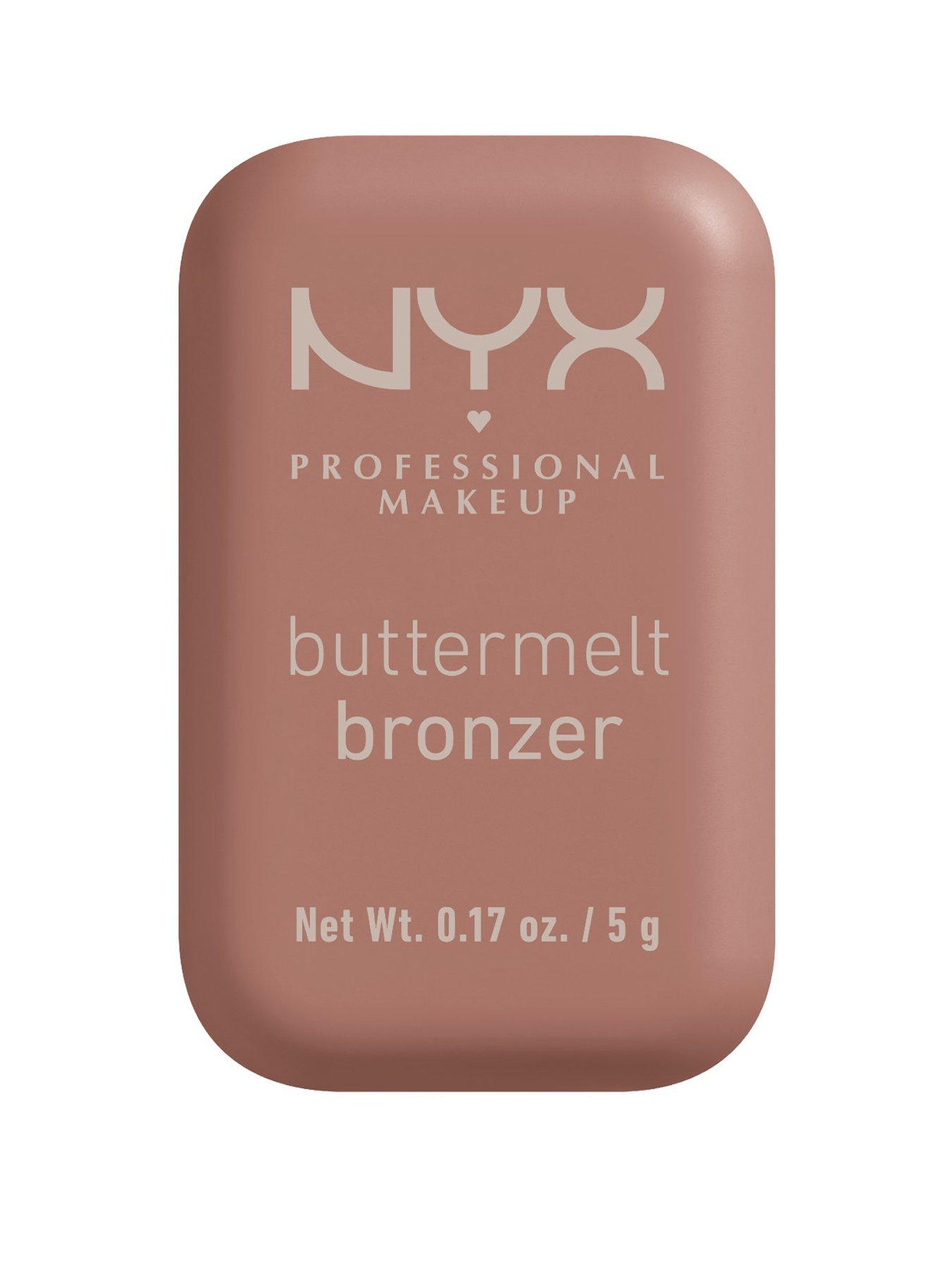 NYX PROFESSIONAL MAKEUP Buttermelt Powder Bronzer, 12H Wear, Fade  &  Transfer Resistant