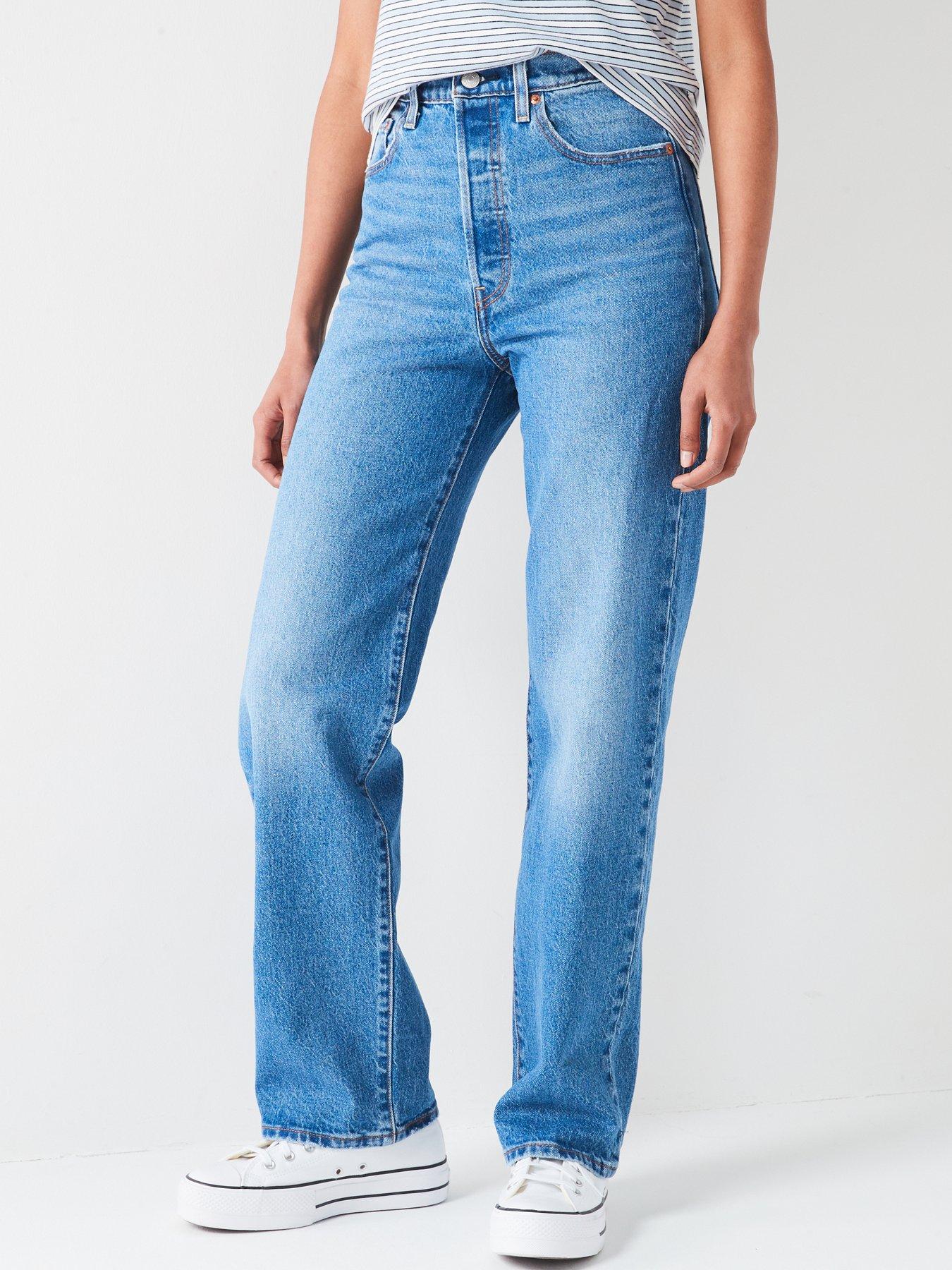 Levi's Ribcage Full-length Jeans - Dance Around - Blue