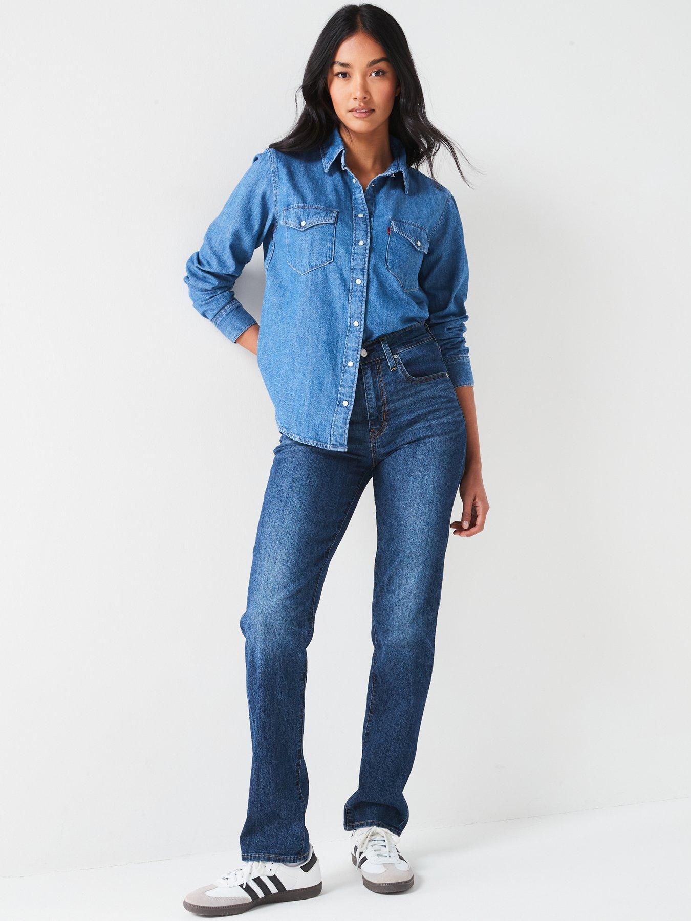  image of levis-iconic-western-shirt-going-steady-5-blue