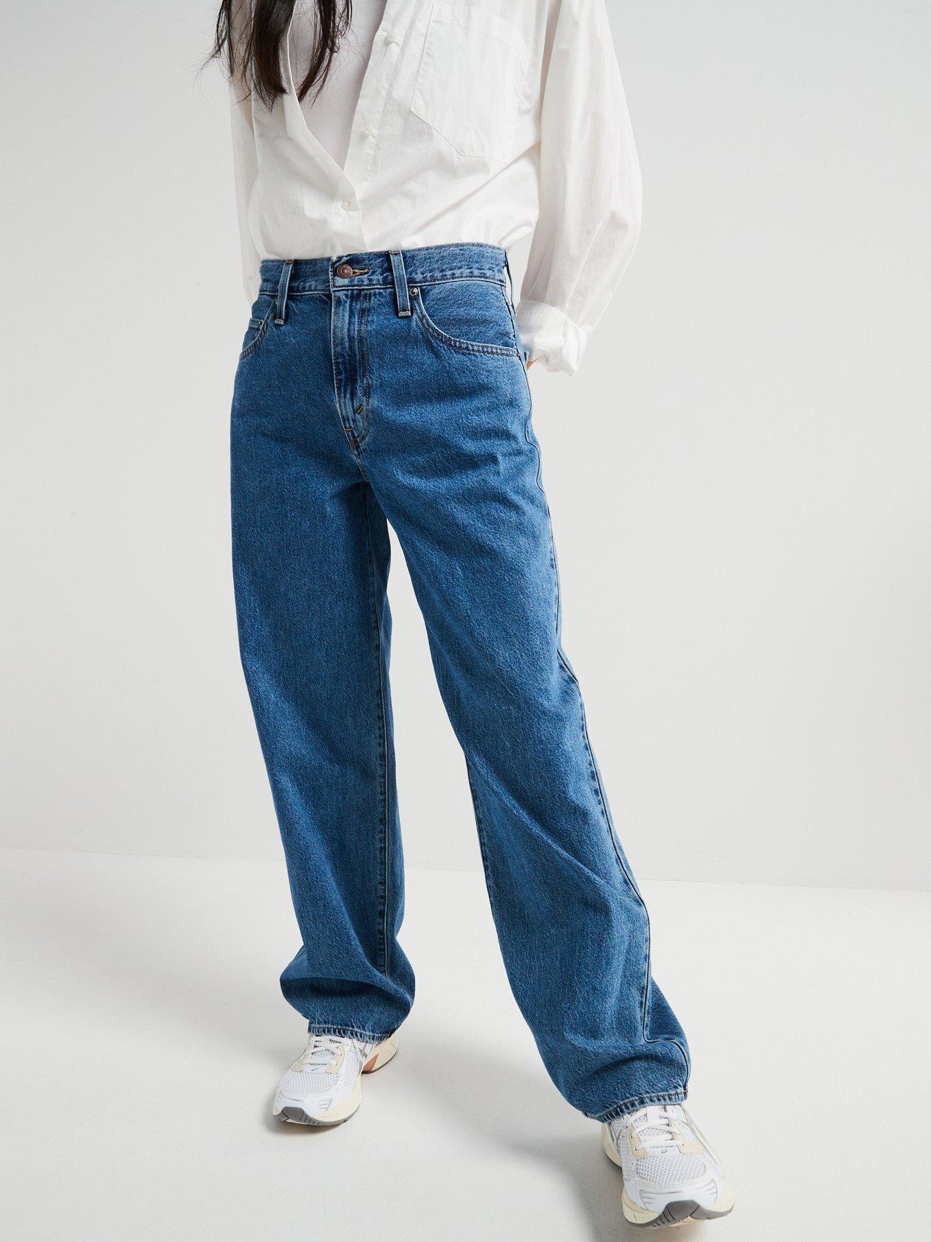  image of levis-baggy-dad-jean-medium-indigo-hold-my-purse-blue