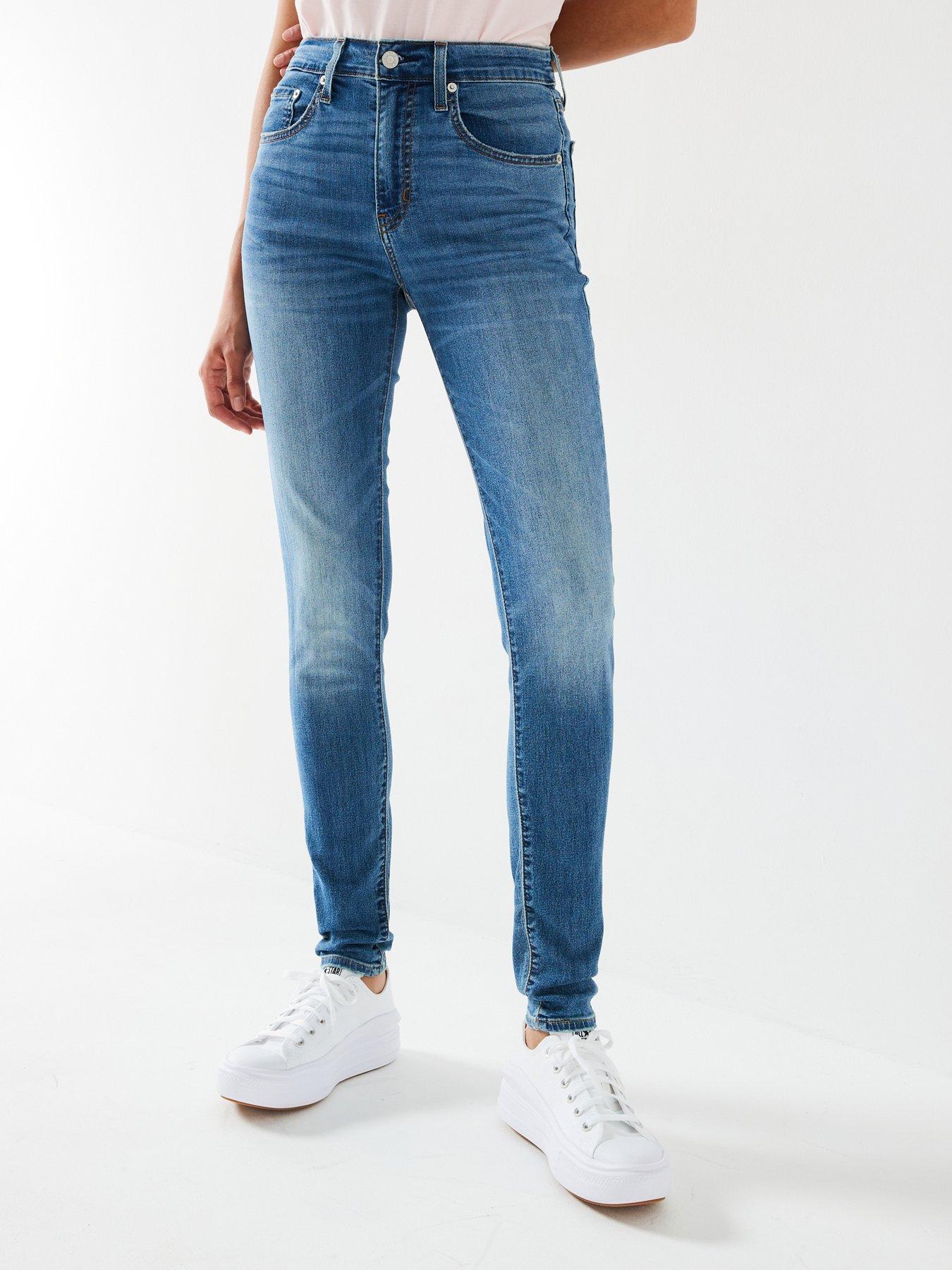 Image 1 of 5 of Levi's 721&trade; Cool Performance High Rise Skinny Jean - Cool It Now You Blue
