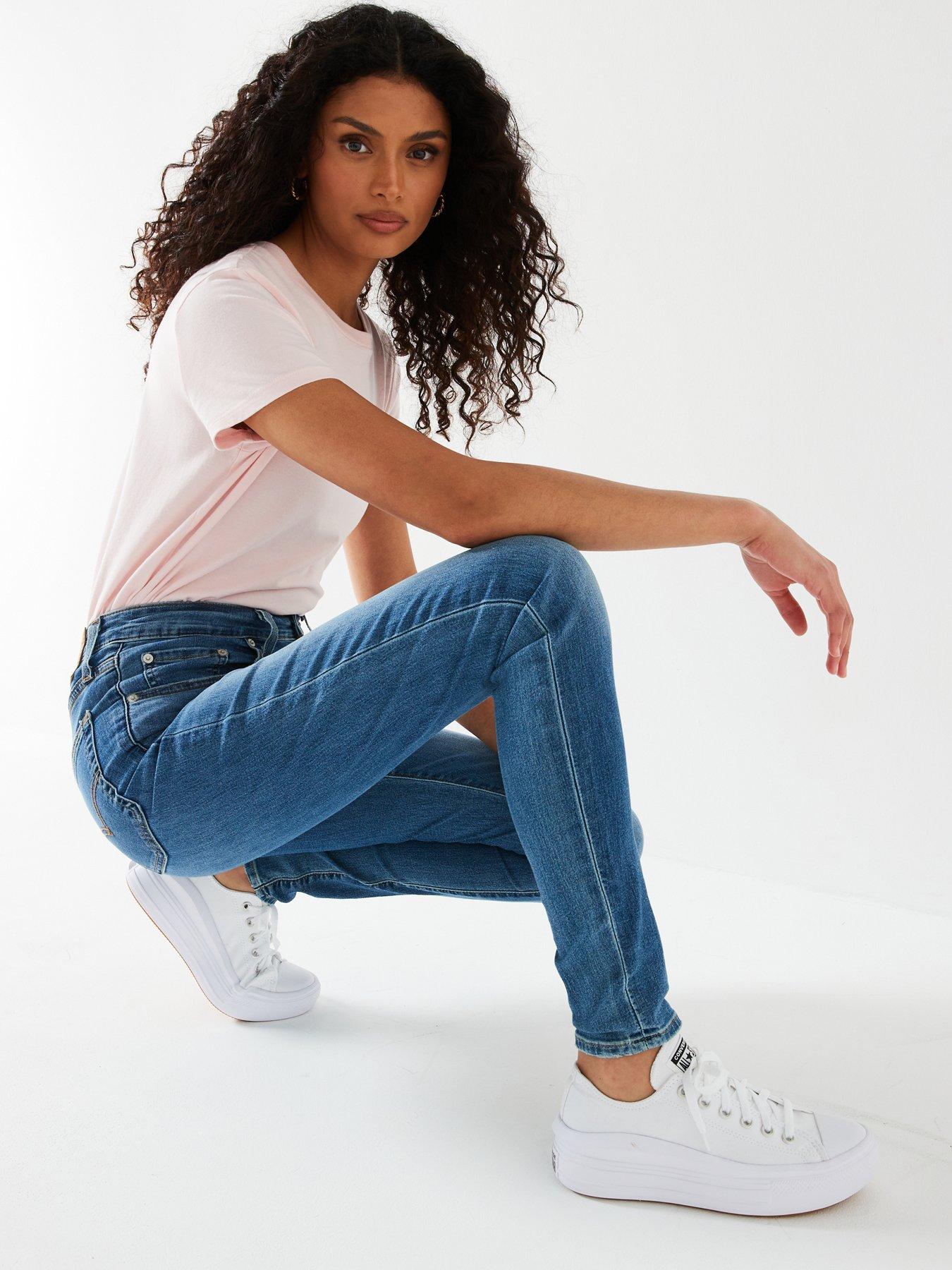Image 5 of 5 of Levi's 721&trade; Cool Performance High Rise Skinny Jean - Cool It Now You Blue