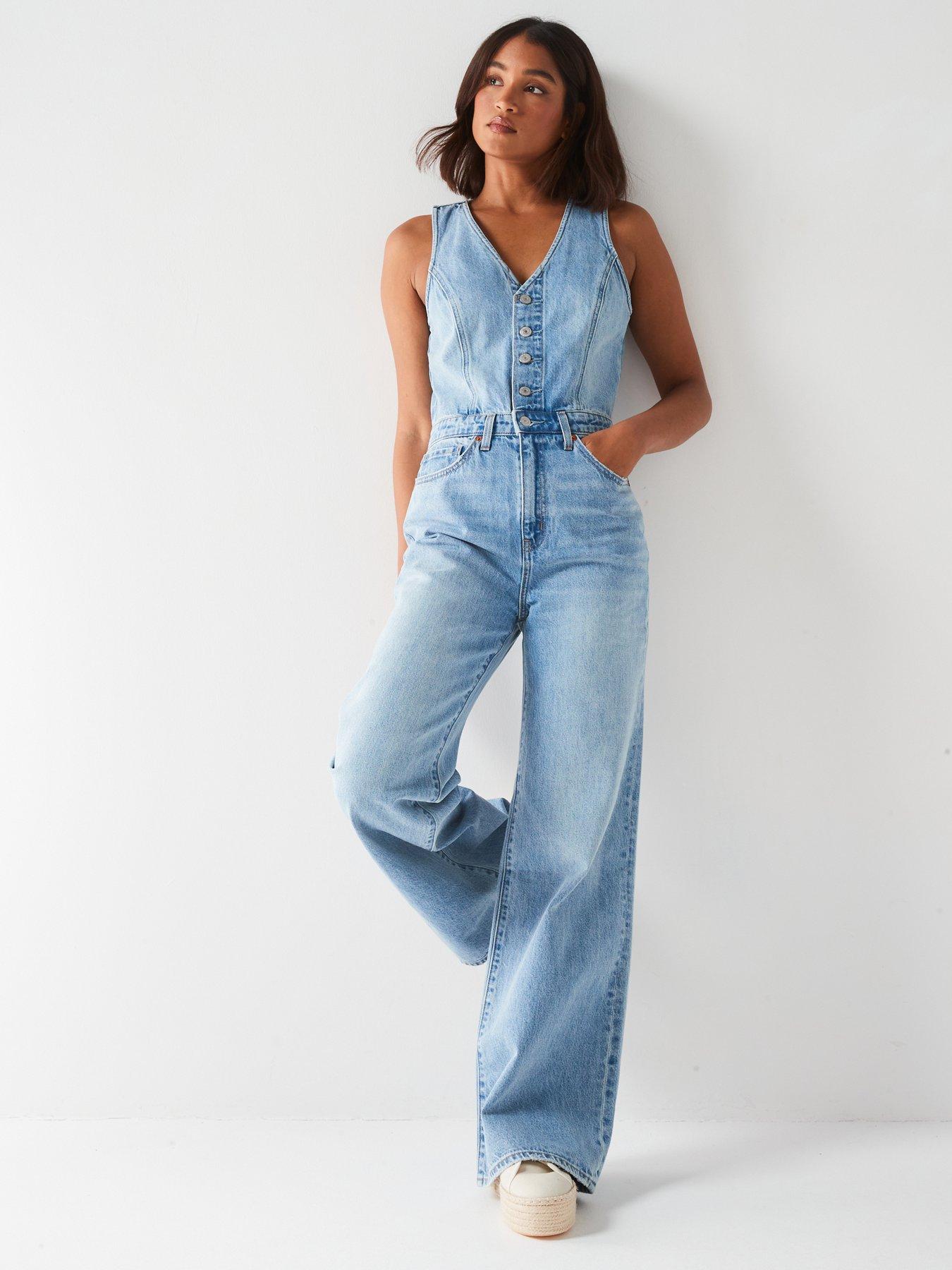 Denim jumpsuit levis online