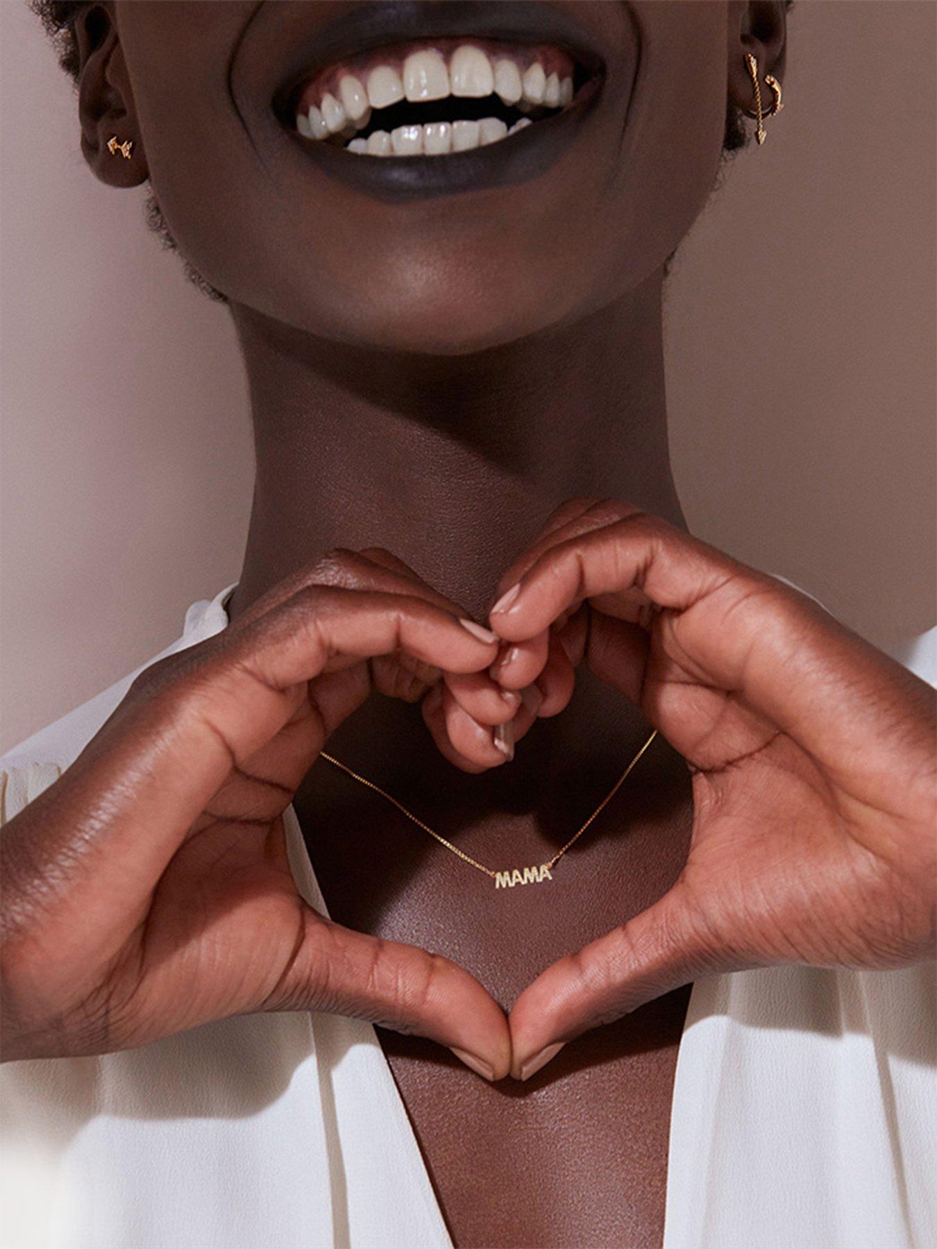  image of rachel-jackson-solid-gold-and-diamond-mama-necklace