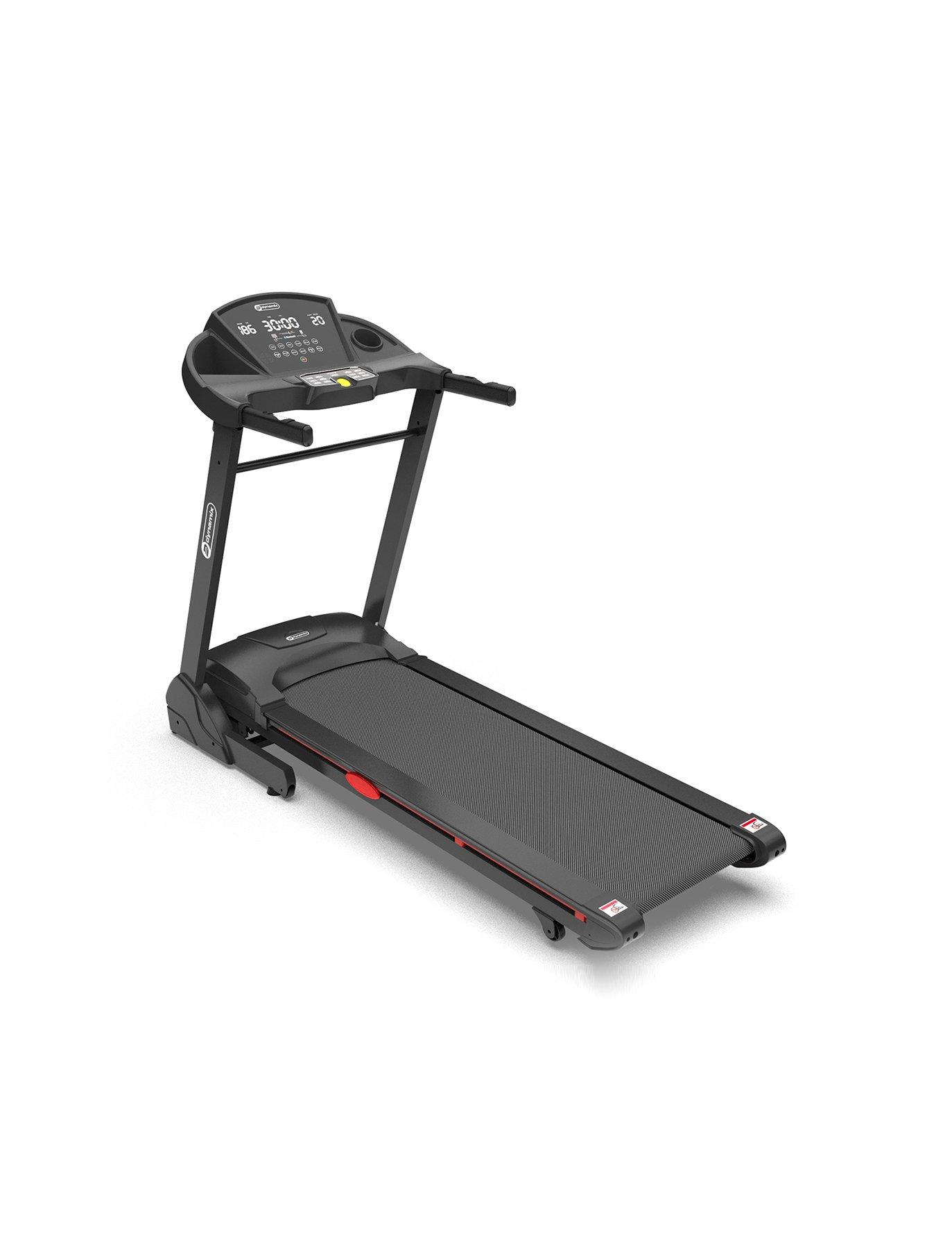 undefined T3000 Large LED display Foldable Motorised Treadmill (with Bluetooth app) with 15 auto incline levels