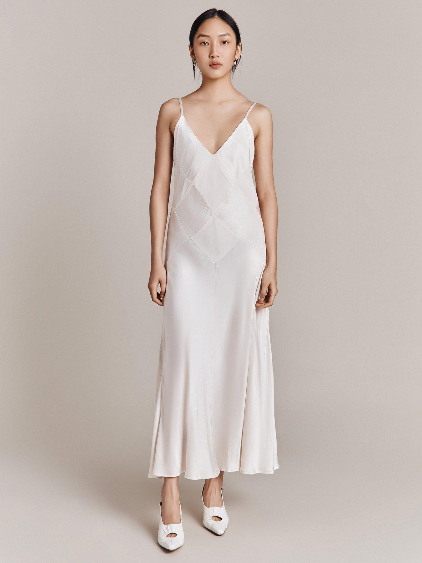 undefined Nina Dress - White