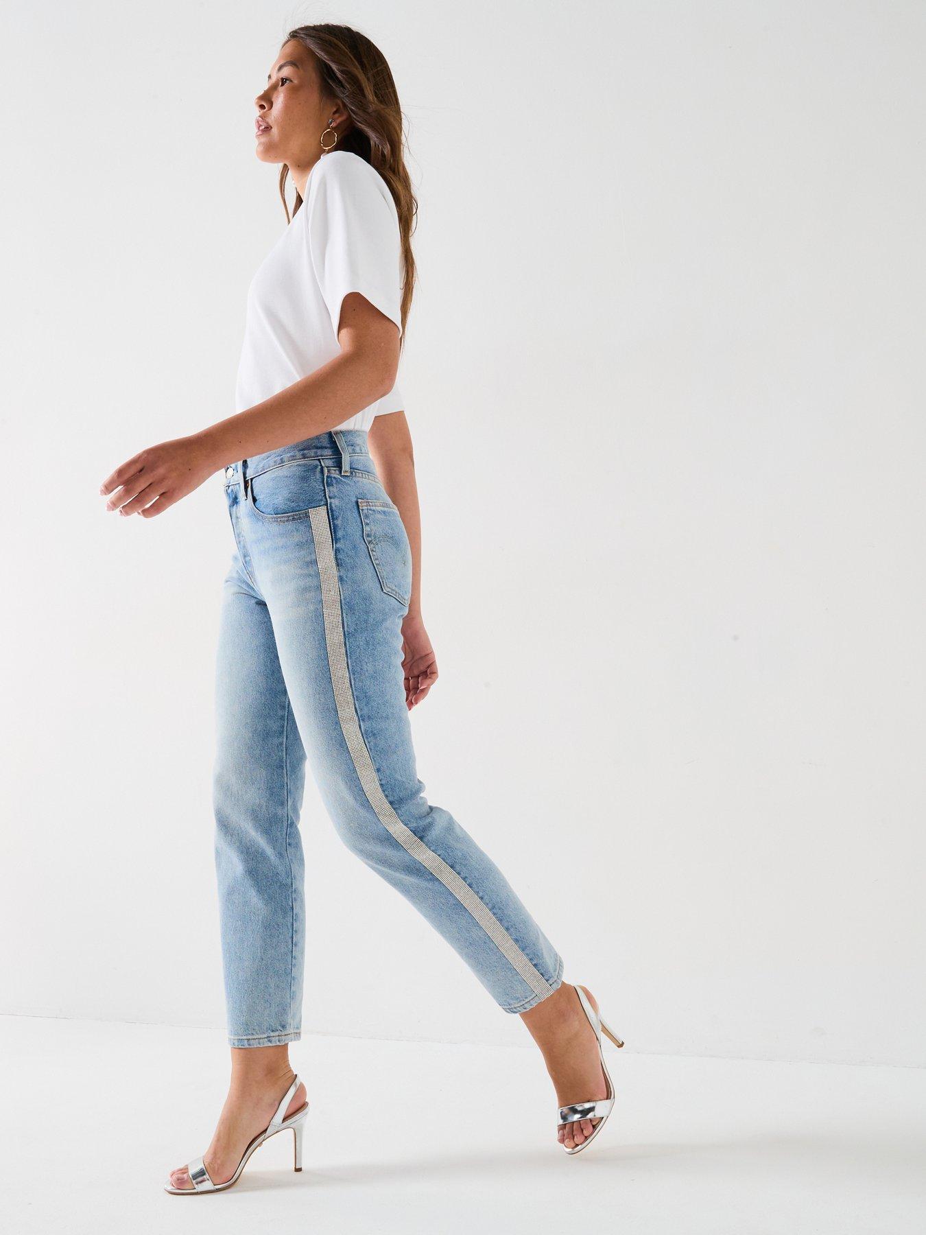 undefined 501™ Crop Straight Leg Jean - Blue