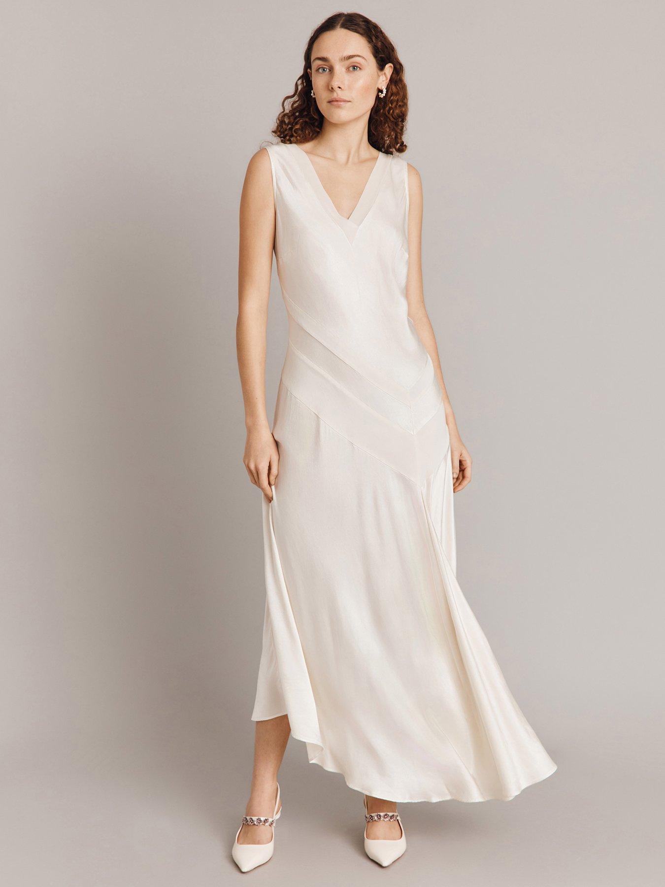 undefined Adison Dress - White