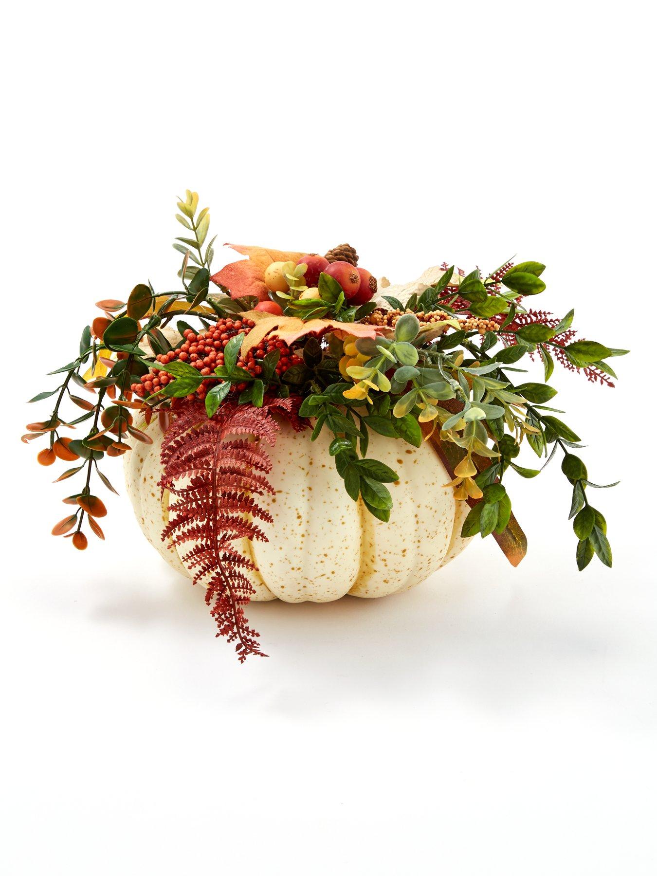 Image 2 of 6 of Very Home Rose Hip and Berry Pumpkin Table Centrepiece