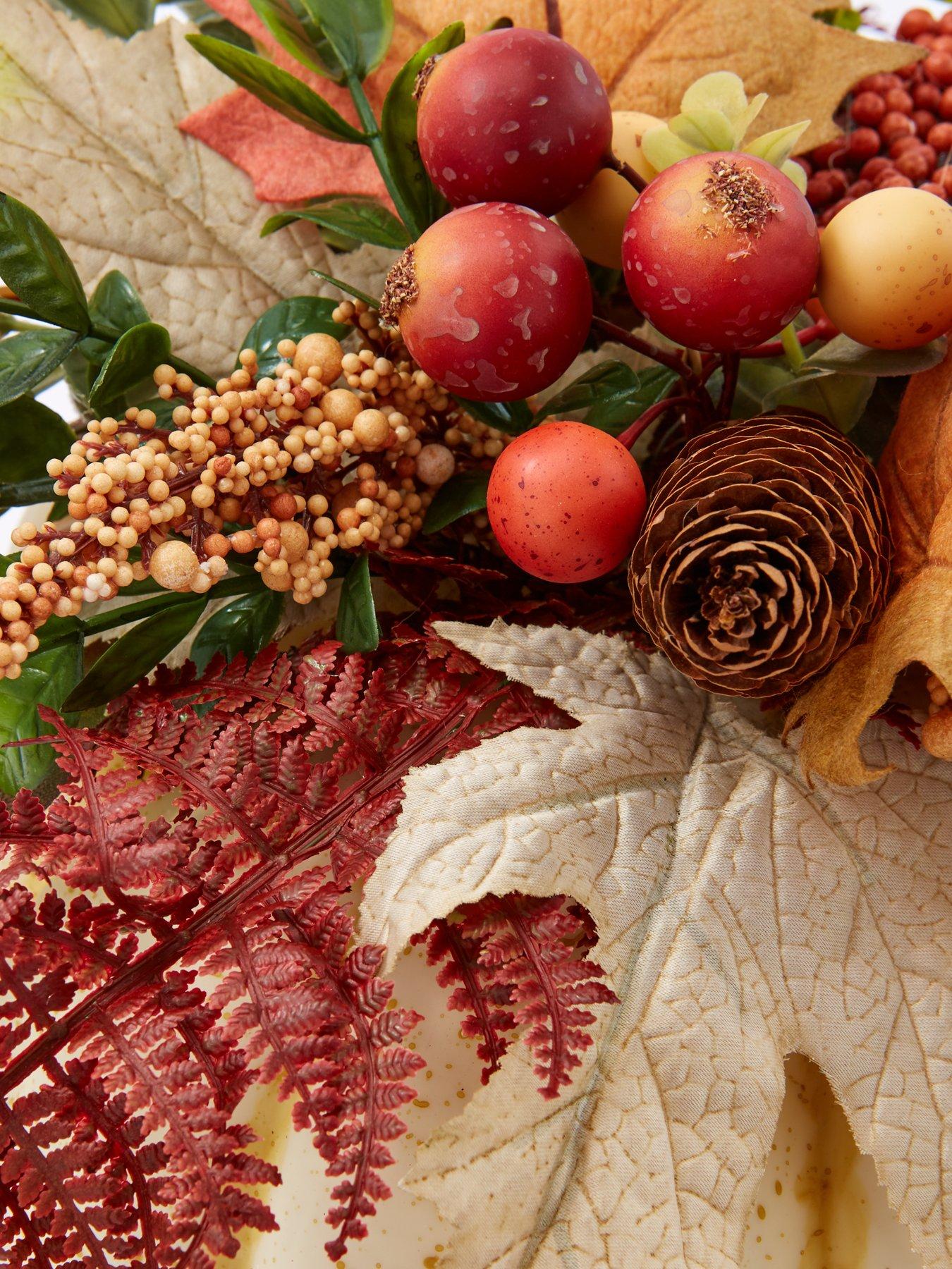 Image 6 of 6 of Very Home Rose Hip and Berry Pumpkin Table Centrepiece