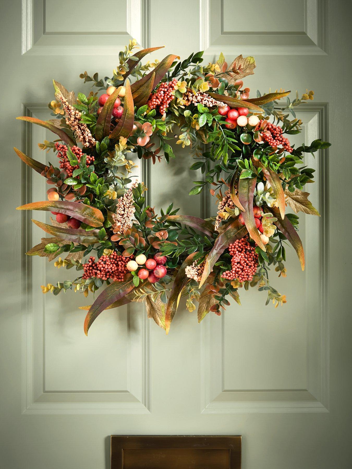 Image 1 of 6 of Very Home Rose Hip and Berry Autumn&nbsp;Wreath
