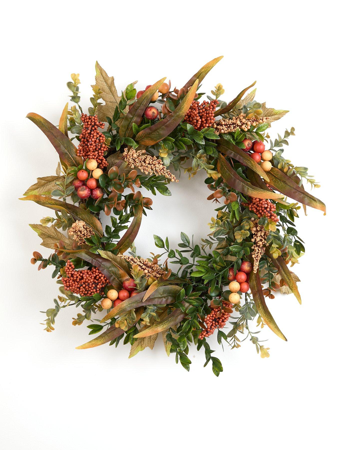 Image 2 of 6 of Very Home Rose Hip and Berry Autumn&nbsp;Wreath