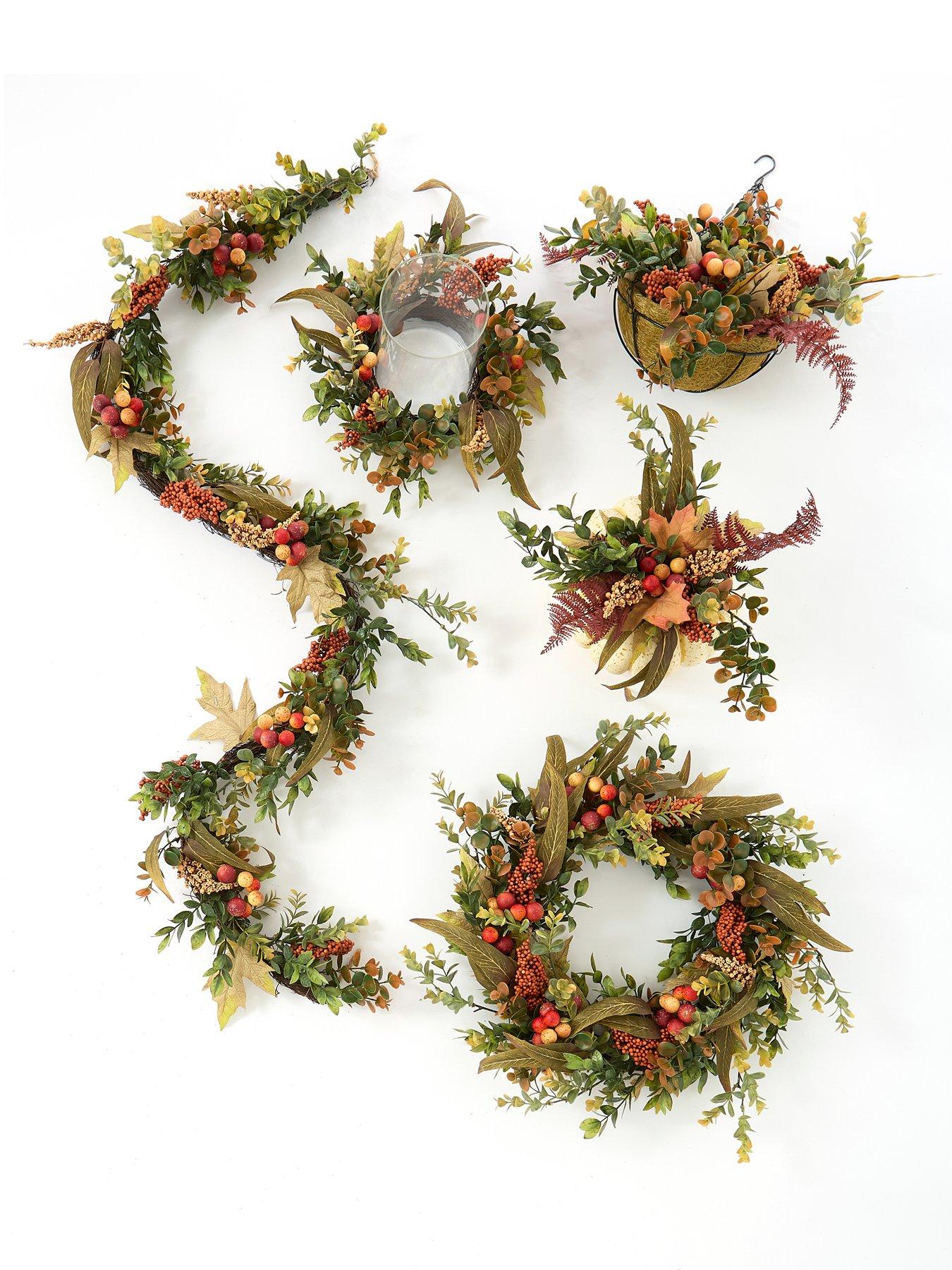 Image 7 of 7 of The Very Collection Rose Hip and Berry Autumn&nbsp;Wreath