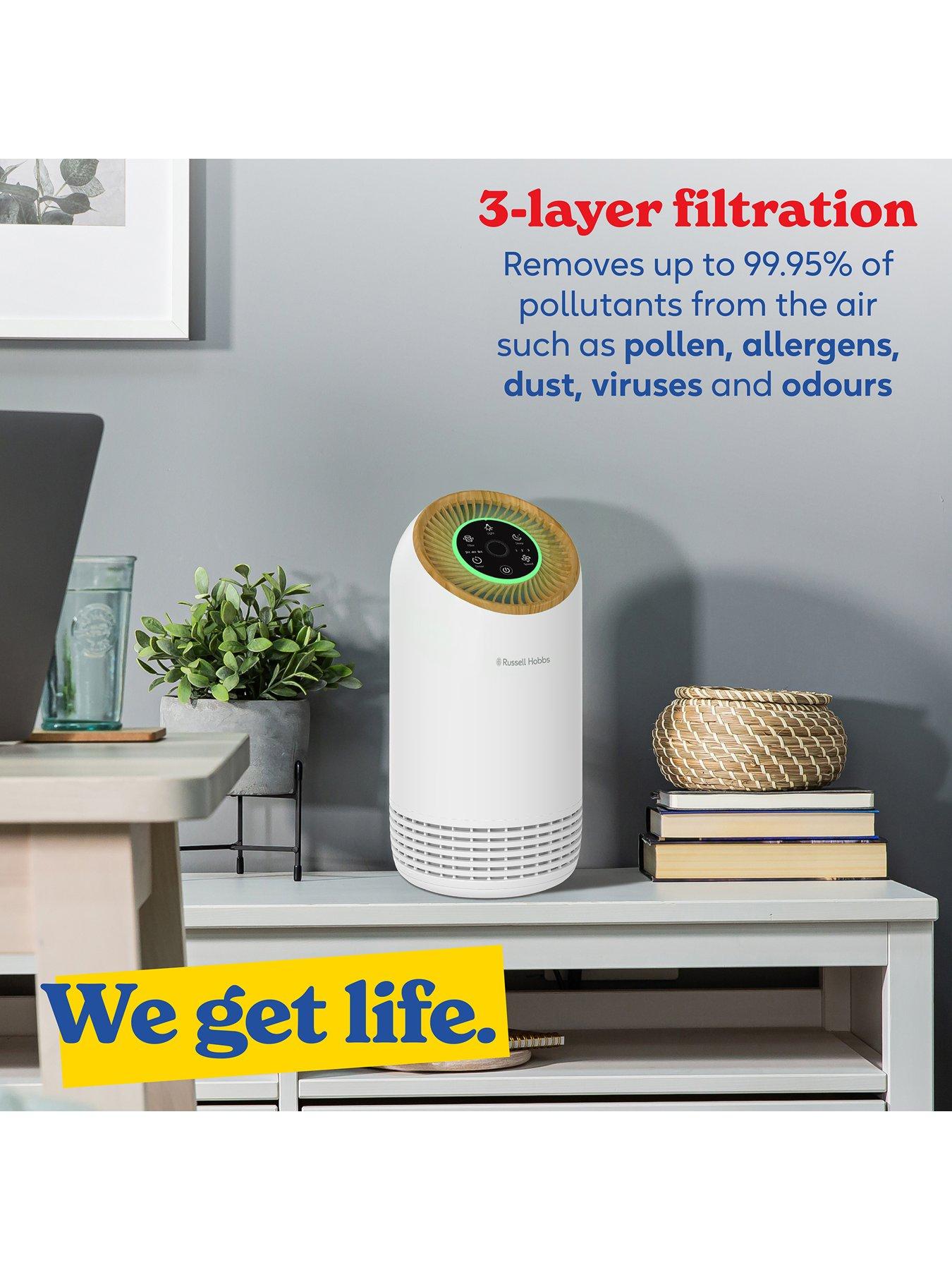  image of russell-hobbs-rhap1031wdw-clean-air-compact-2-air-purifier