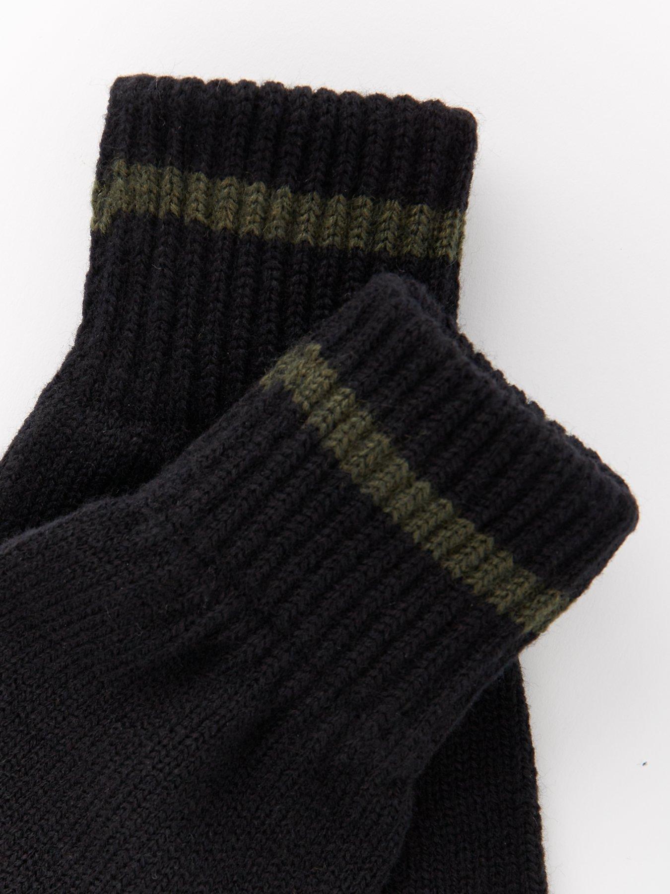 image of everyday-knitted-gloves-black