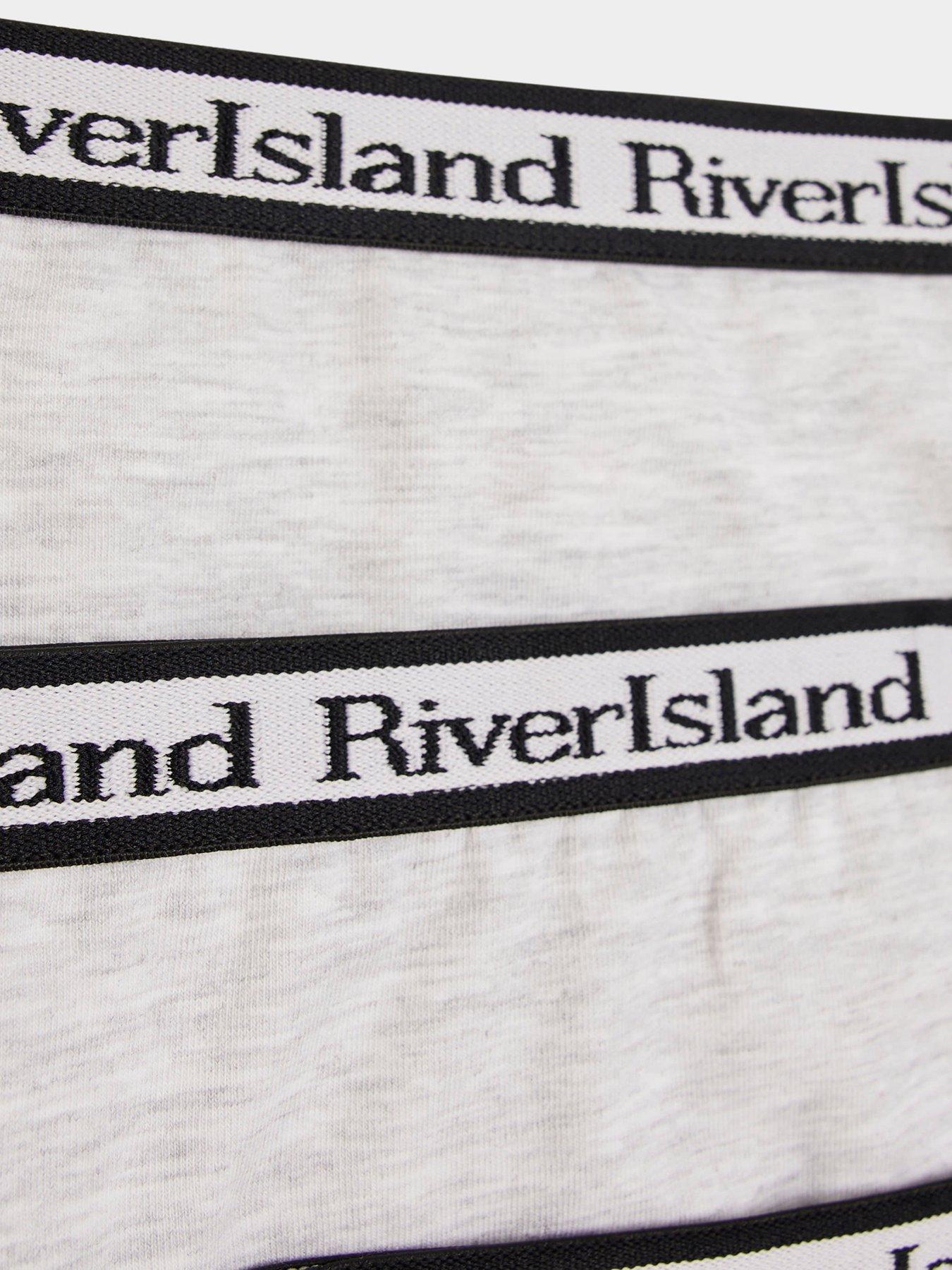 Image 2 of 3 of River Island Older Girl 5 Pack Brief - Pink