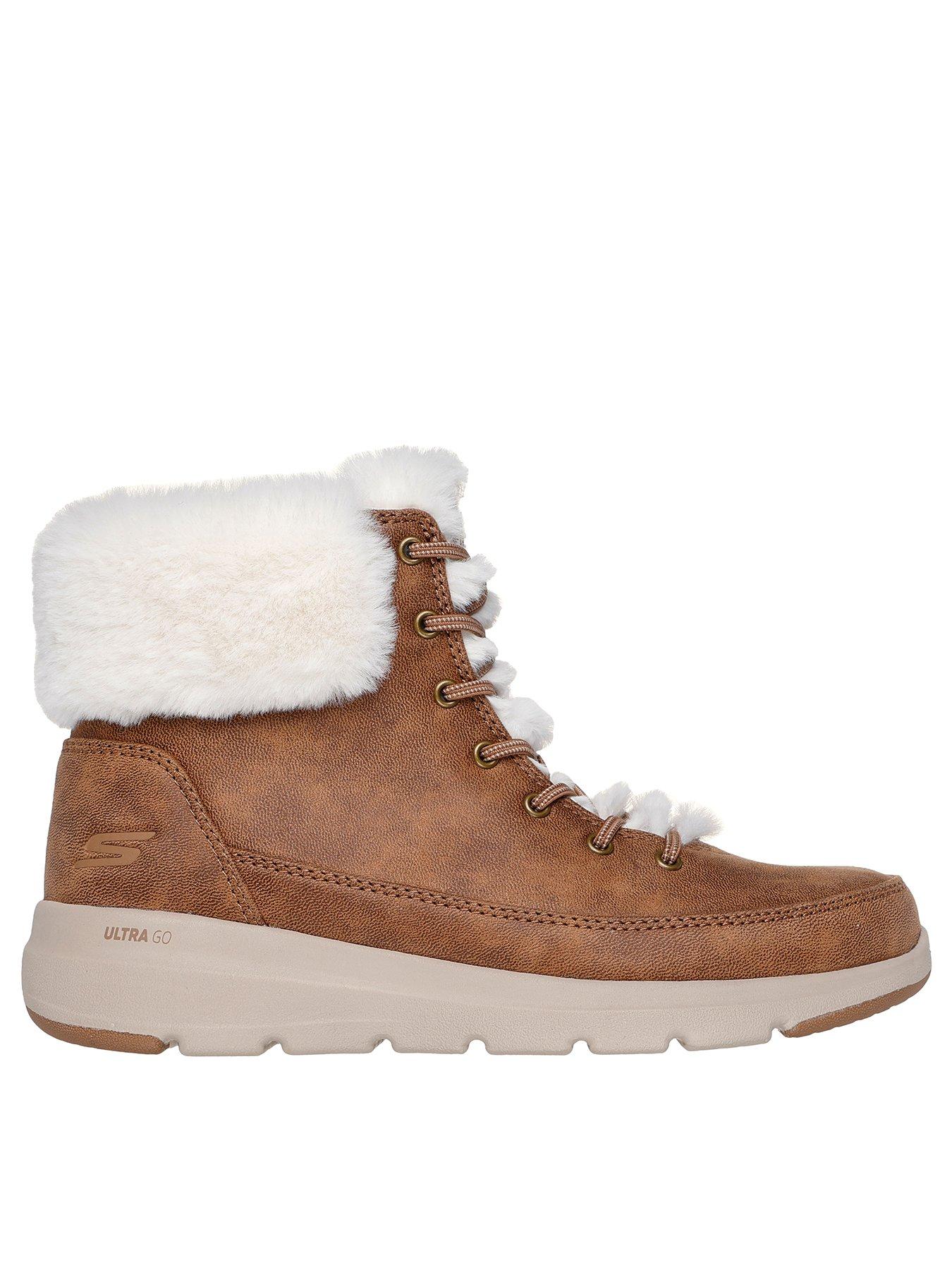 undefined Perform Textile Bungee Boot - Chestnut - Brown