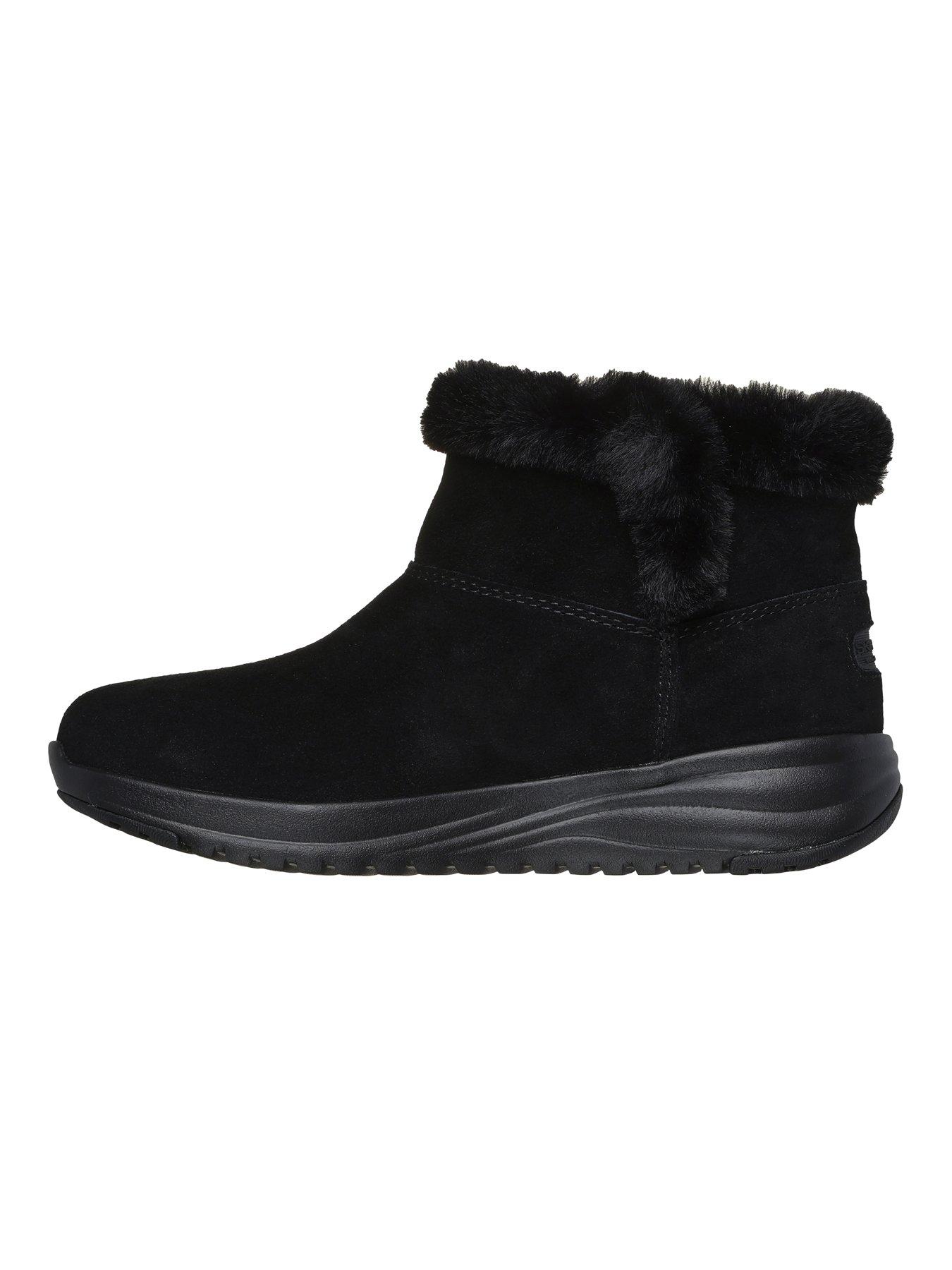 Image 5 of 5 of Skechers On-The-Go Waterproof Suede Chugga Boot - Black