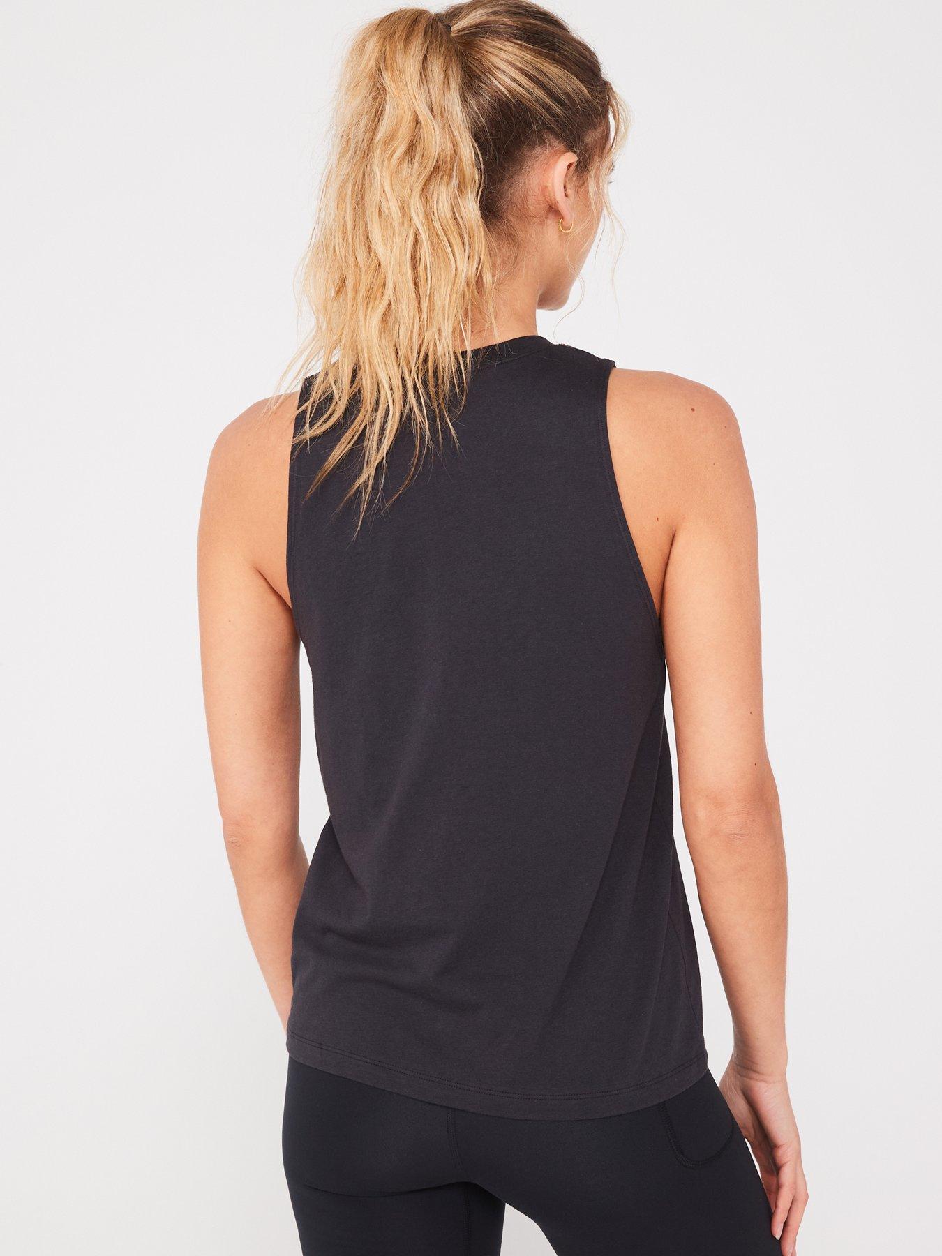 Image 2 of 4 of UNDER ARMOUR Womens Training Sportstyle Tank- Black