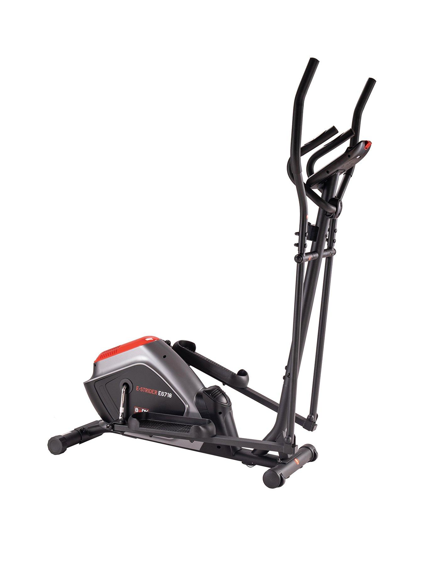 Body Sculpture Magnetic Elliptical Strider with Hand Pulse and