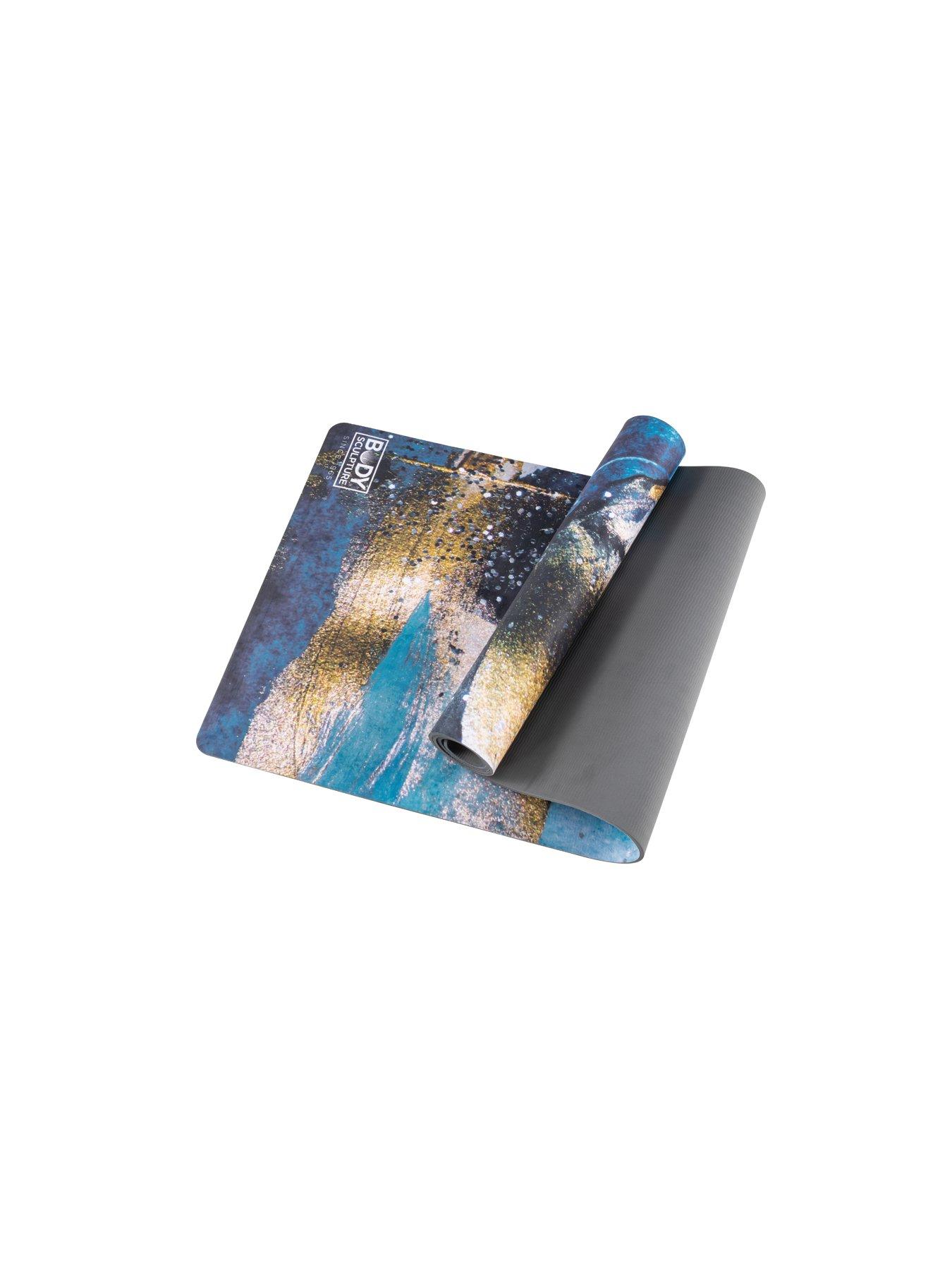 Image 4 of 4 of Body Sculpture Large Suede TPE Yoga&nbsp;/&nbsp;Exercise Mat - Galaxy