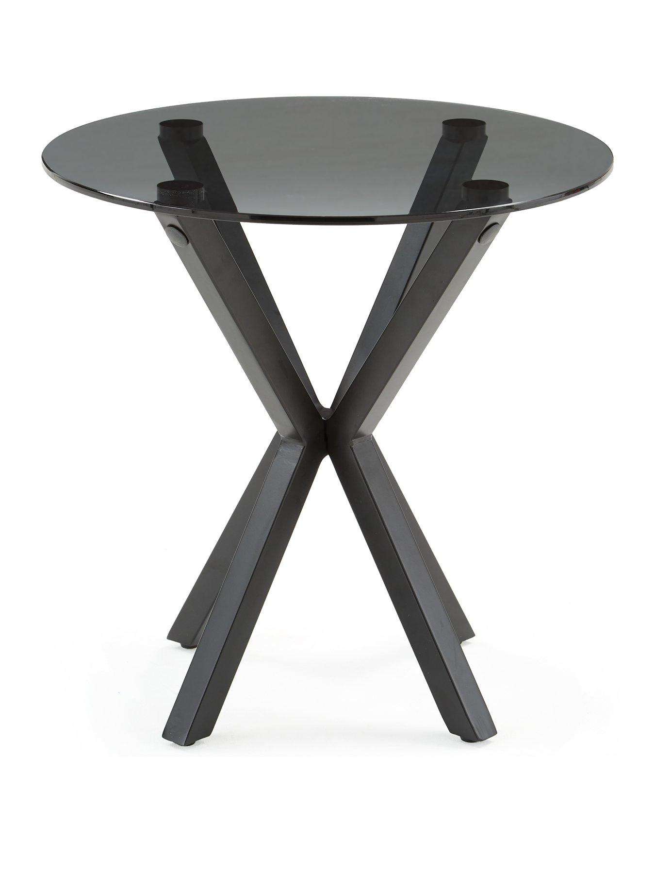 Image 2 of 6 of Very Home Chopstick Lamp Table - Black