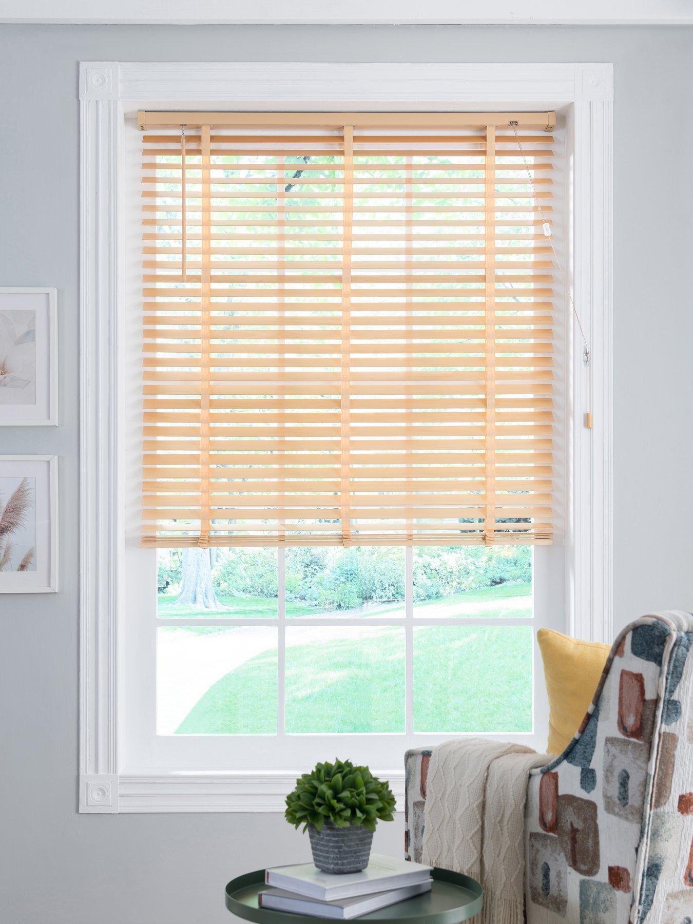 The Very Collection Wooden Venetian Blind - 50 mm slats
