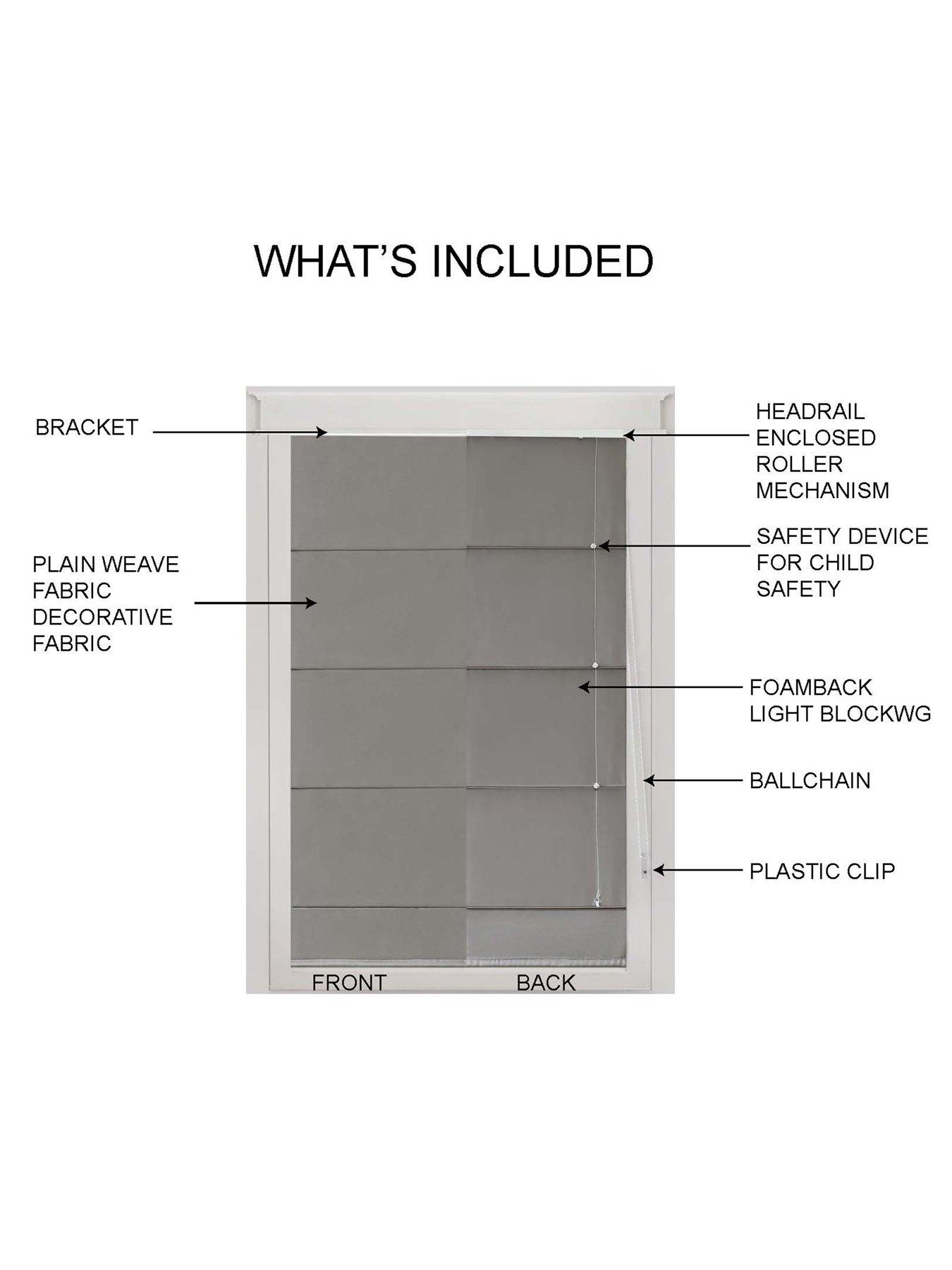 Image 7 of 7 of Very Home Roman Blind