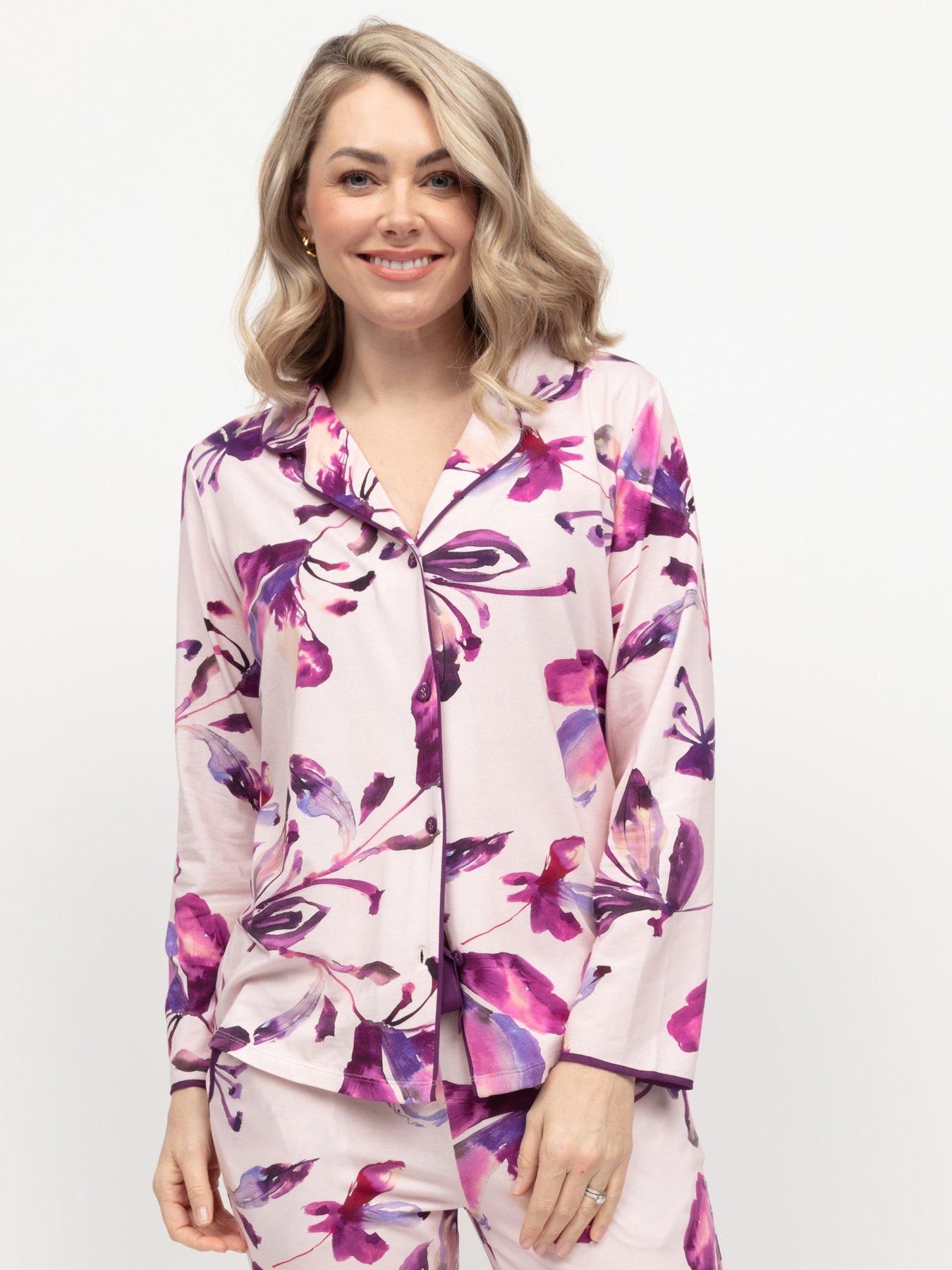 cyberjammies-colett-pink-floral-printed-jersey-long-sleeve-pyjama-top-pink