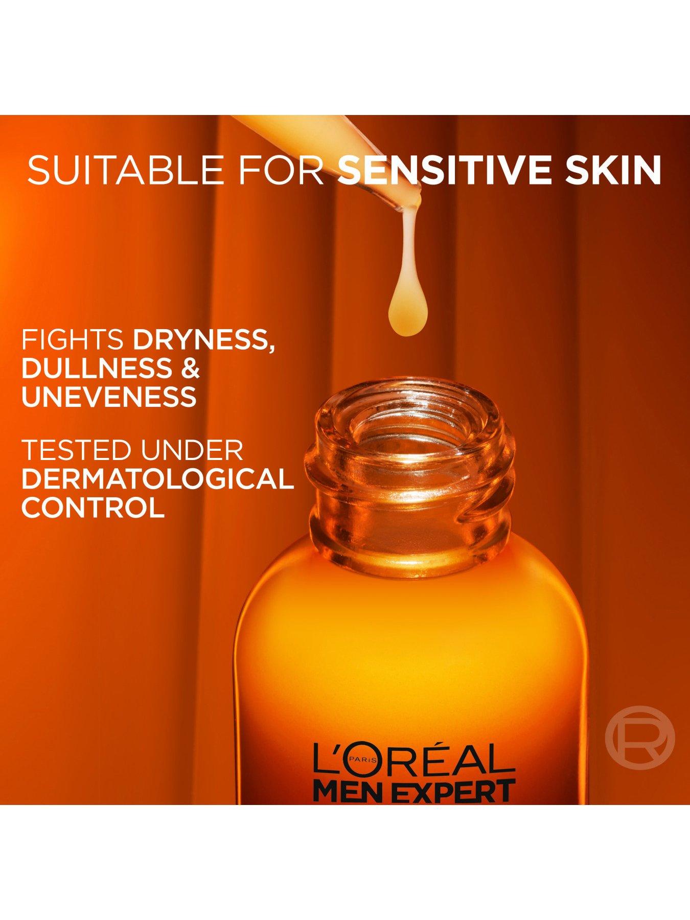 Image 3 of 5 of L'Oreal Paris Men Expert LOreal Men Expert Hydra Energetic 10% Pure Vitamin C Shot Serum 30ml, for x2 Brighter, Smoother and Refreshed Skin