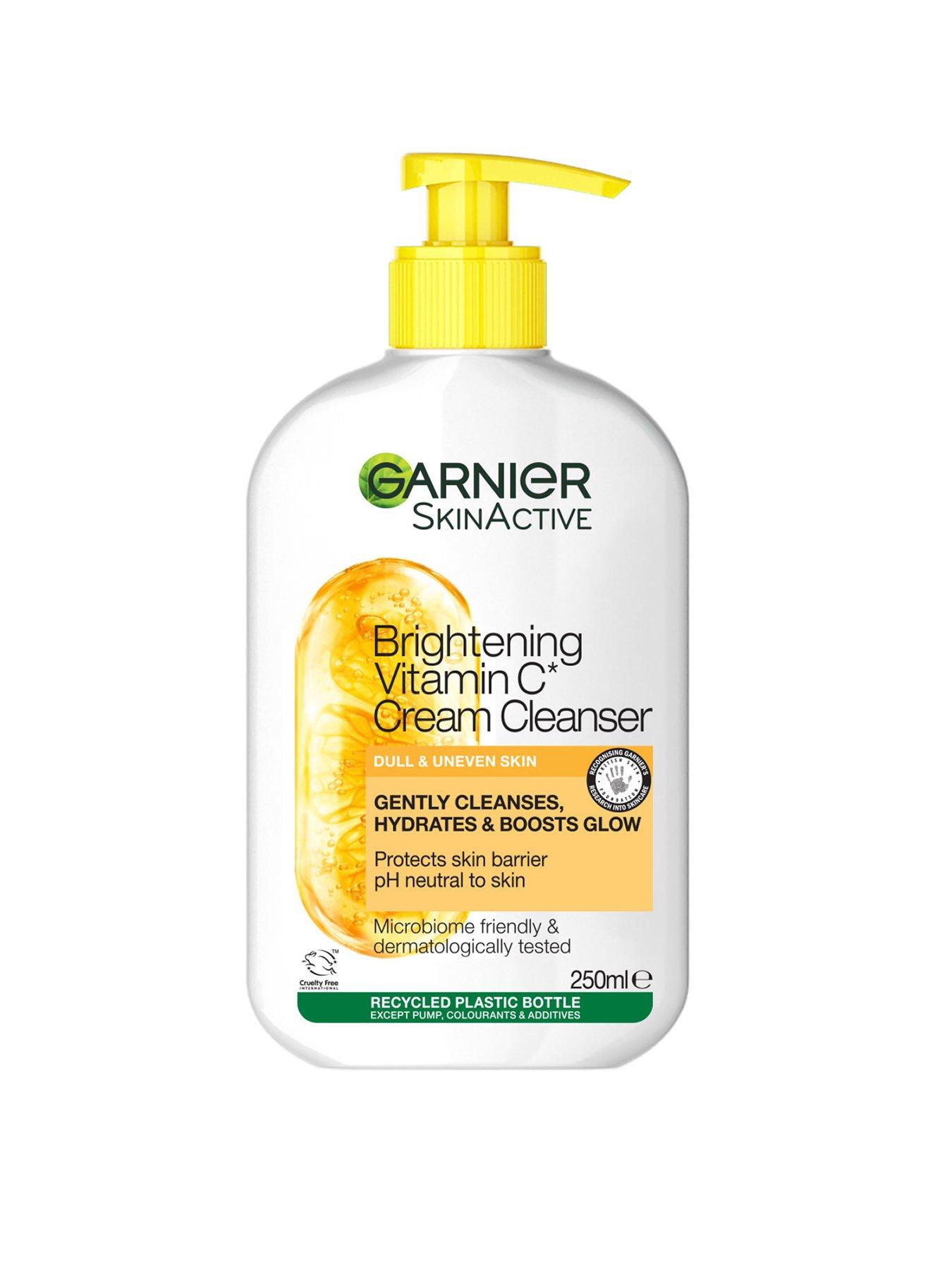 Image 1 of 5 of Garnier Skin Active - Vitamin C Brightening Foam Cleanser - for dull and uneven skin - gently cleanses, hydrates and boosts glow