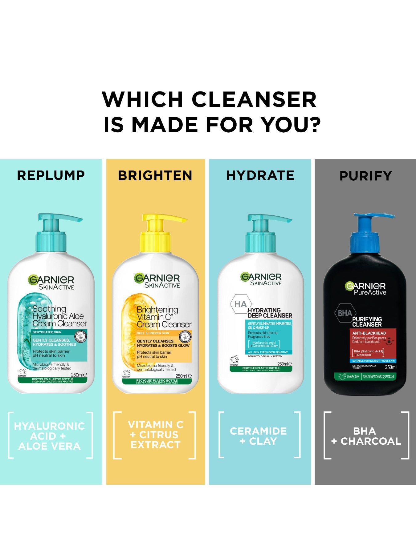  image of garnier-skin-active-vitamin-c-brightening-foam-cleanser-for-dull-and-uneven-skin-gently-cleanses-hydrates-and-boosts-glow