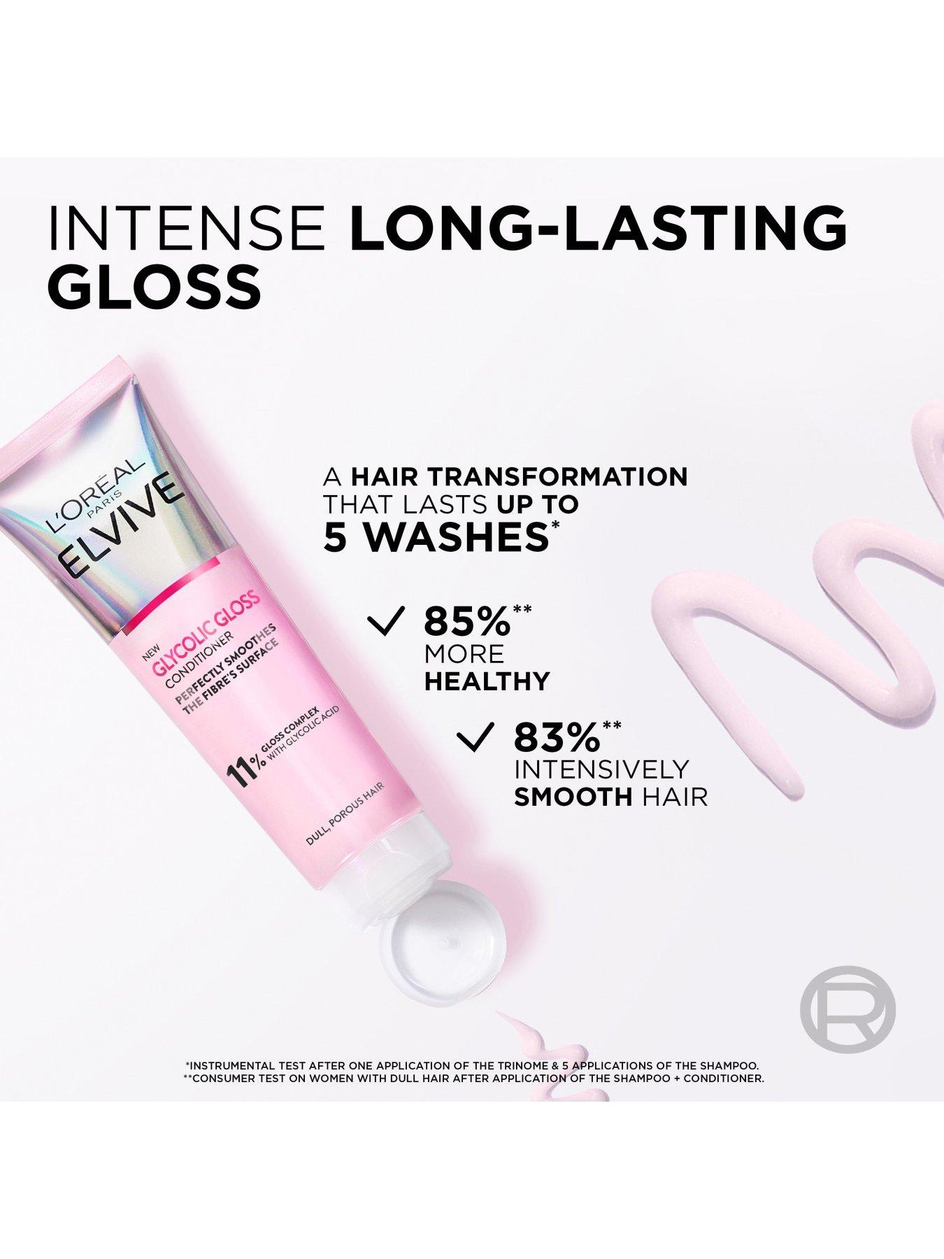 Image 5 of 8 of L'Oreal Paris L'Or&eacute;al Paris Elvive Glycolic Gloss Conditioner for Dull Porous Hair, 150ml