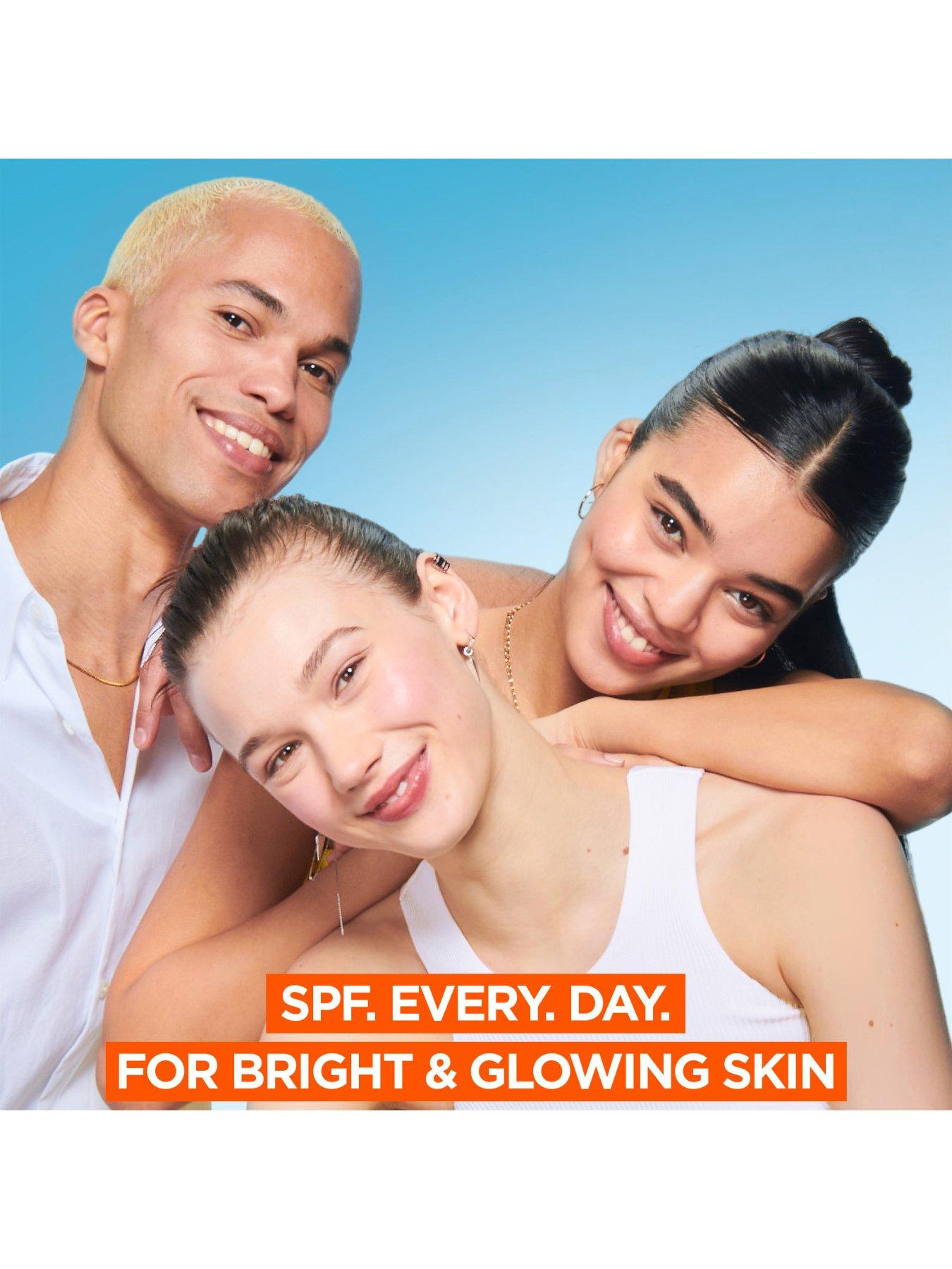  image of garnier-vitamin-c-daily-uv-invisible-brightening-fluid-spf50-prevents-corrects-sun-damages-face-amp-neck-for-all-skin-types-cruelty-free-vegan-50ml