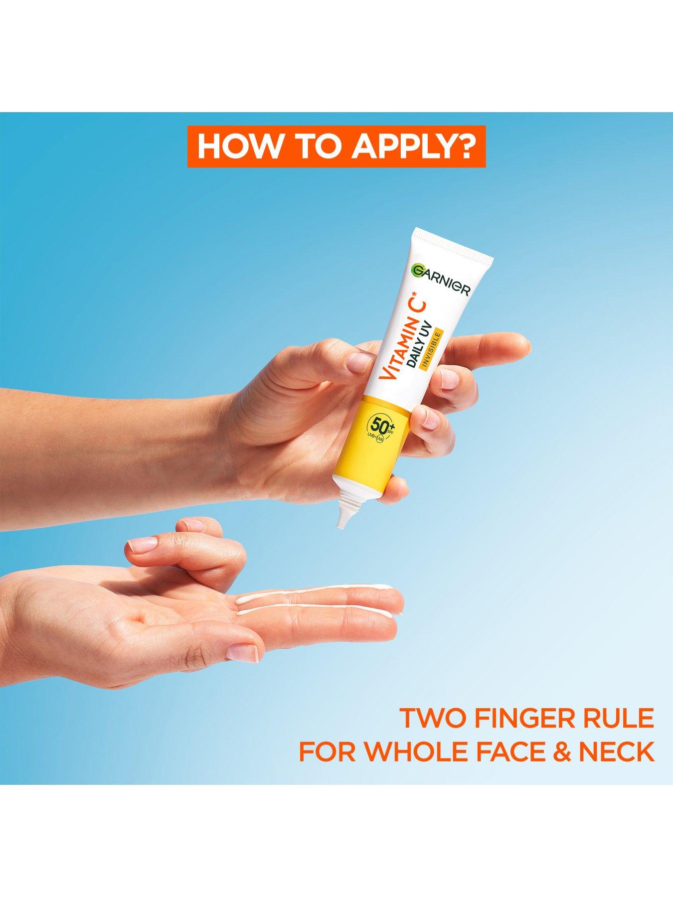 Image 4 of 7 of Garnier Vitamin C Daily UV, Invisible Brightening Fluid, SPF50+ 40ml